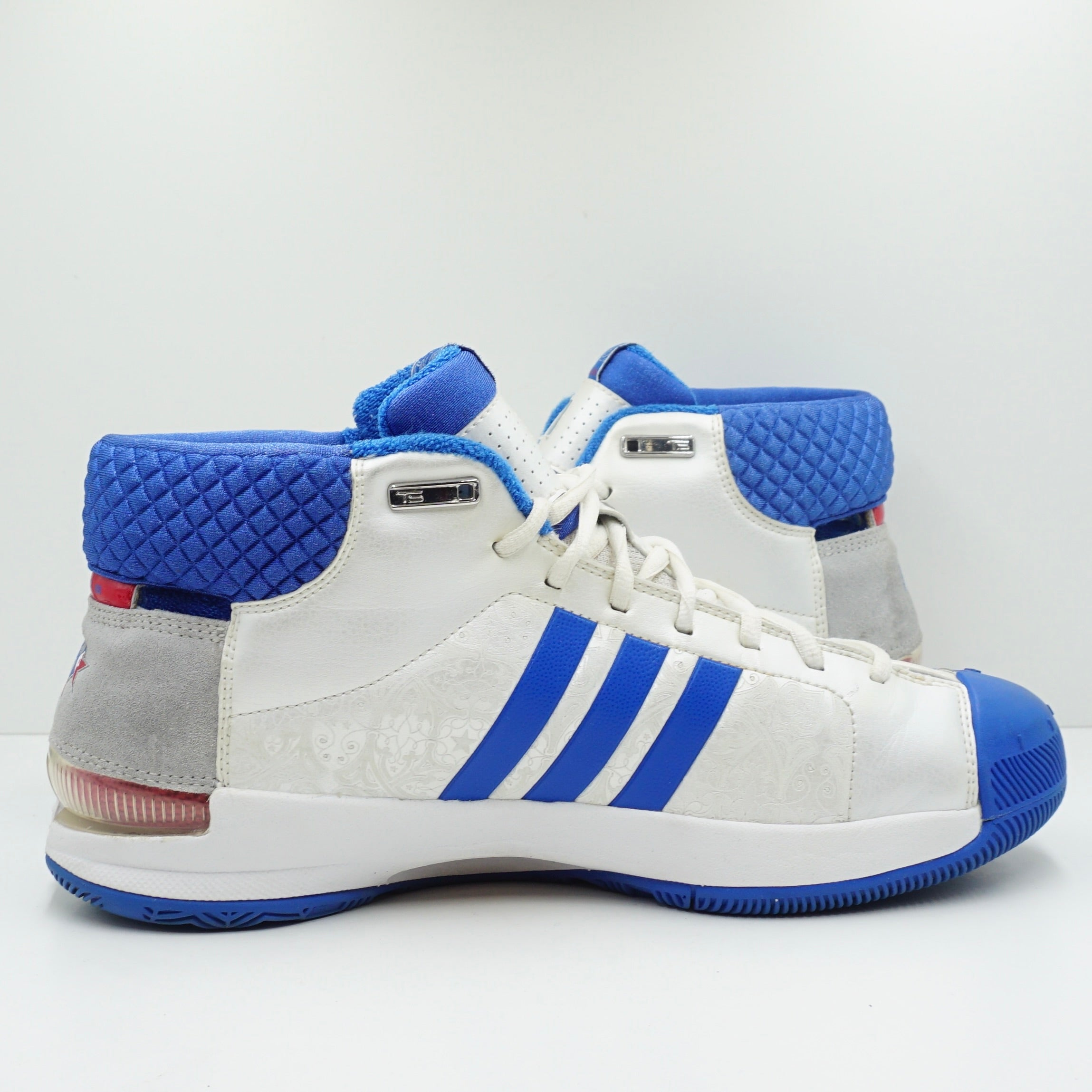 Adidas TS Team Signatur NDLA Blue Red White Lacer Print Sample