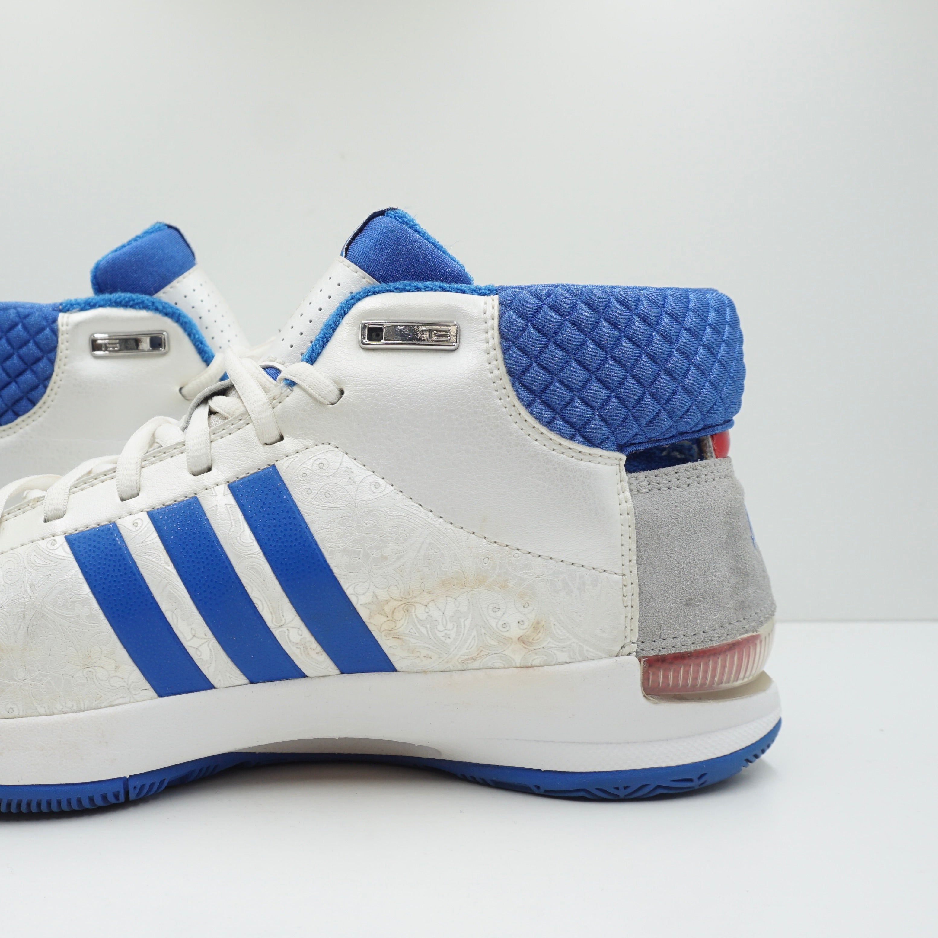 Adidas TS Team Signatur NDLA Blue Red White Lacer Print Sample