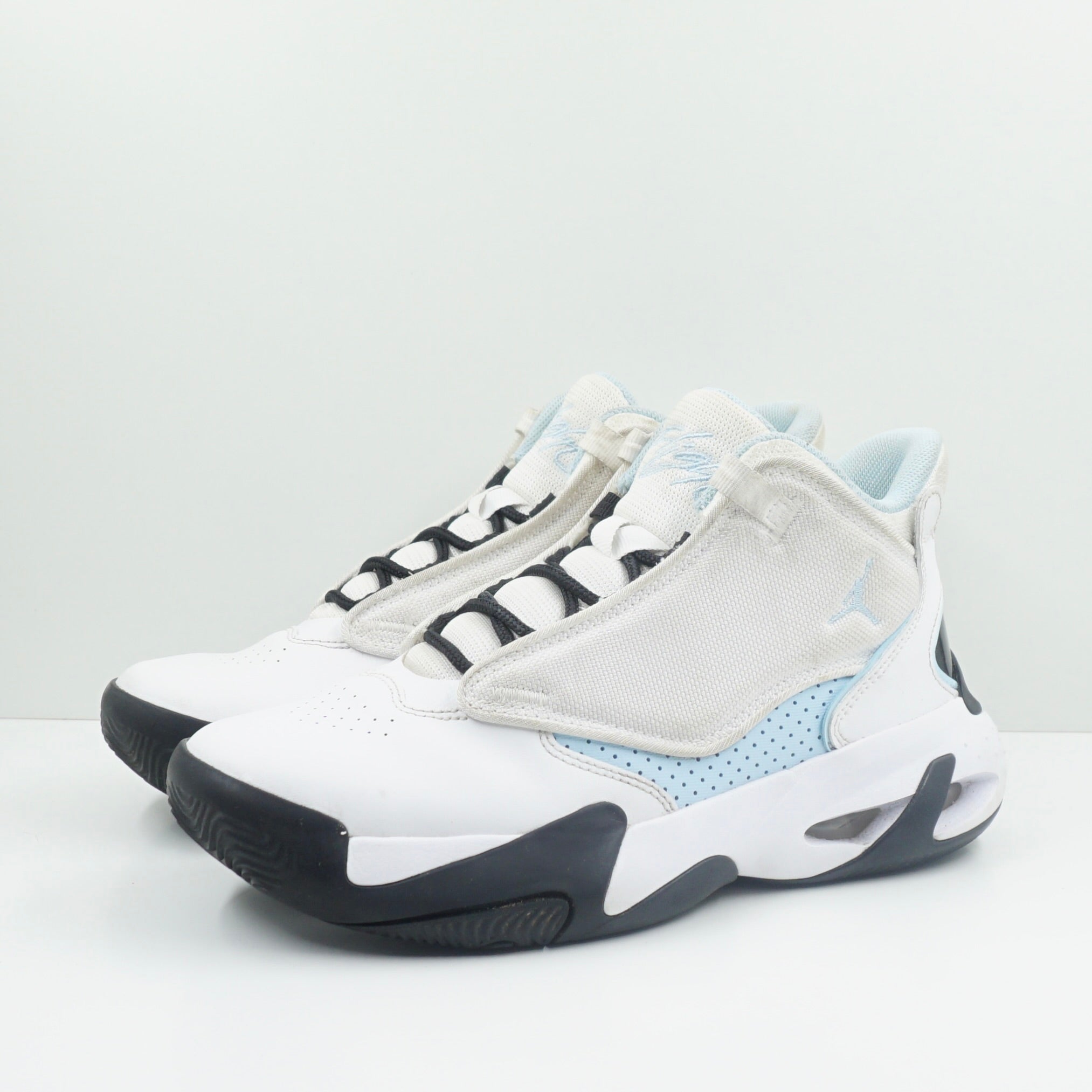 Jordan Max Aura 4 White/Blue (GS)