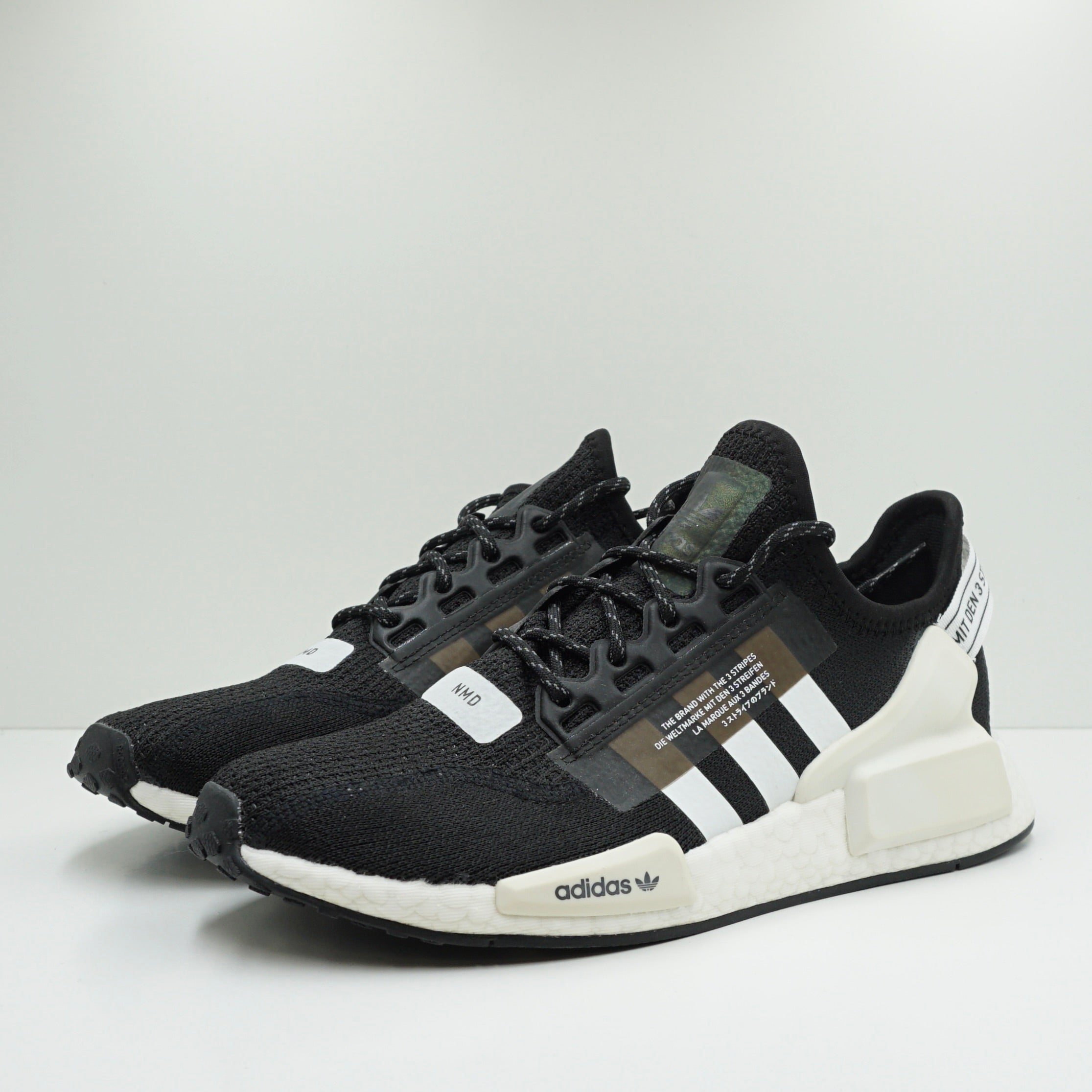 Adidas NMD R1 V2 Black White