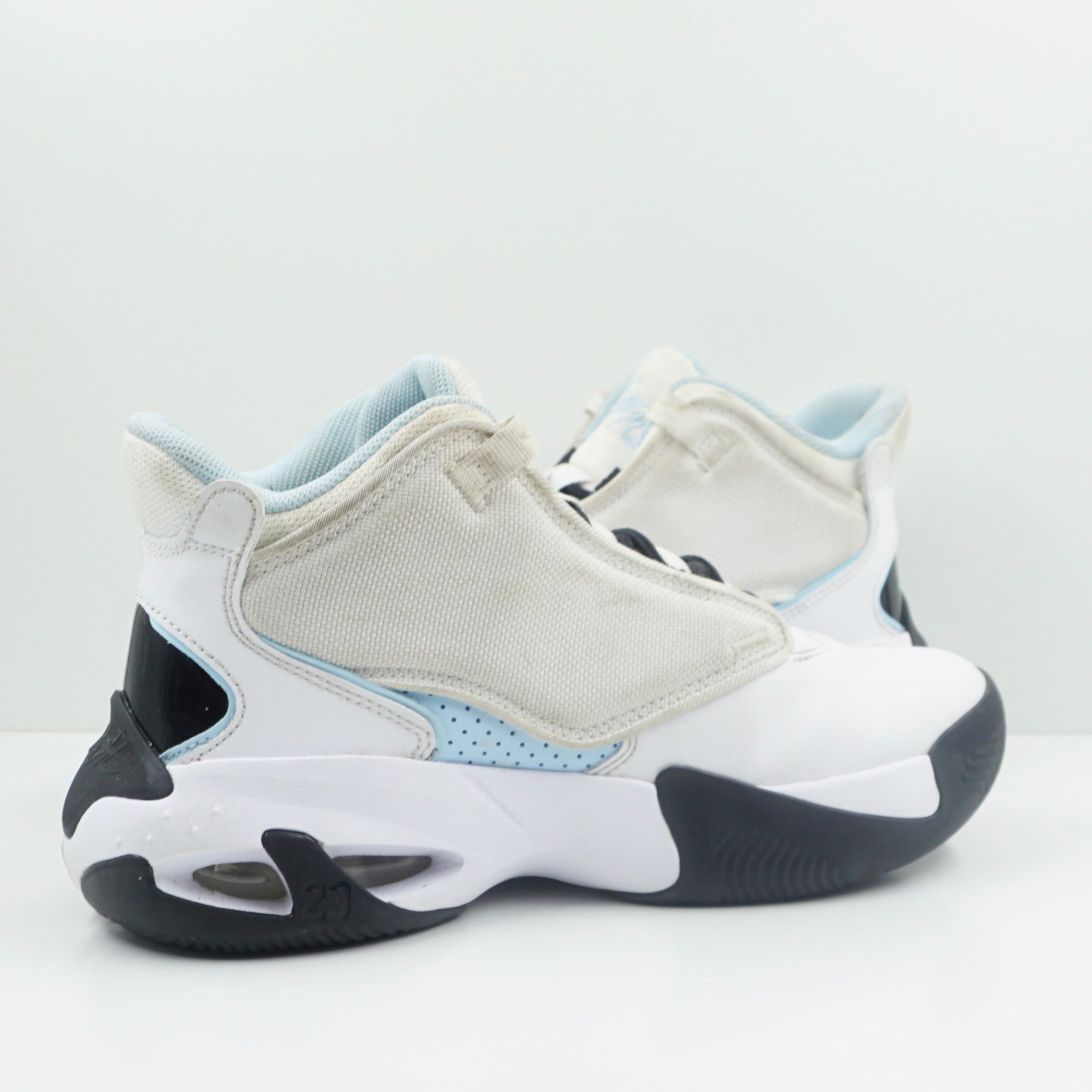 Jordan Max Aura 4 White/Blue (GS)