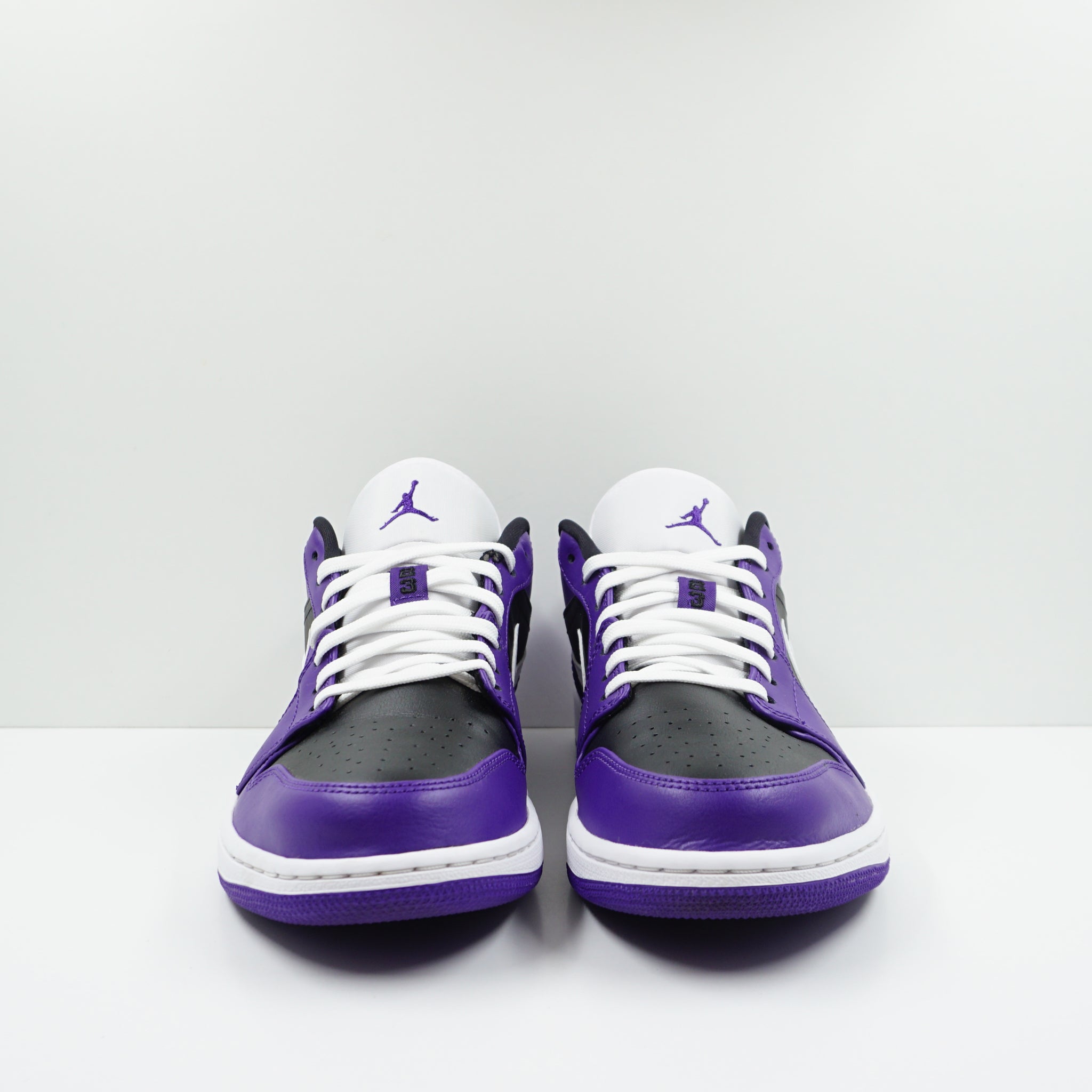 Jordan 1 Low Court Purple Black White