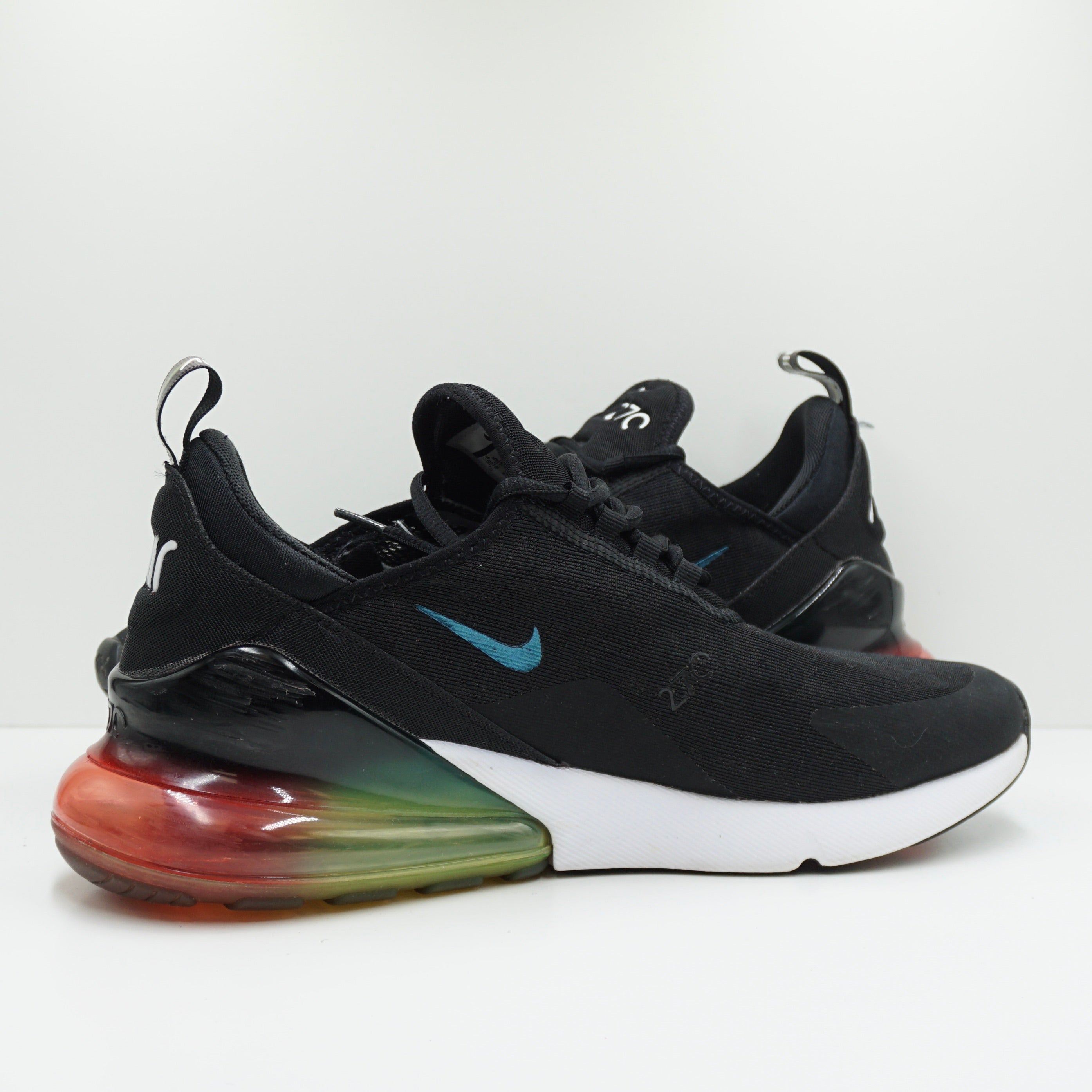 Nike Air Max 270 Black Laser Orange Ember Glow