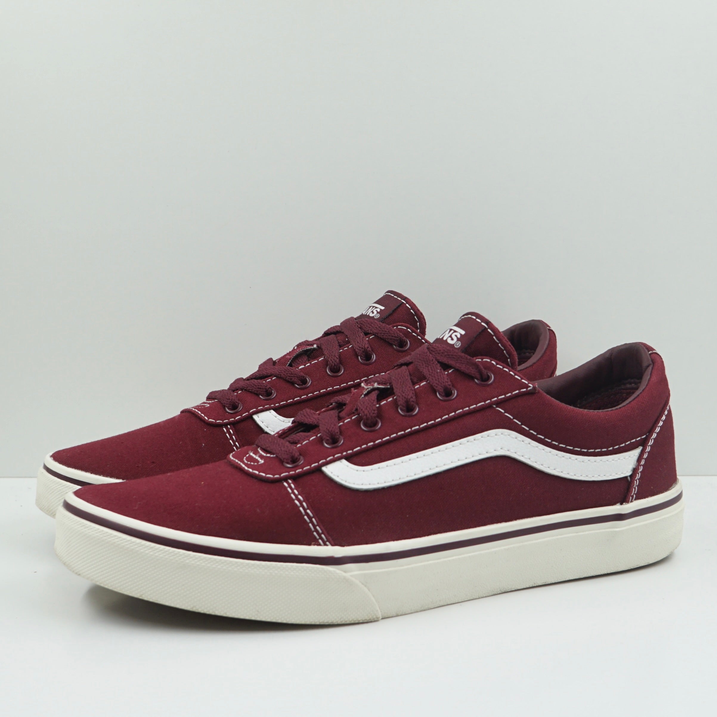 Vans Old Skool Bordeaux White