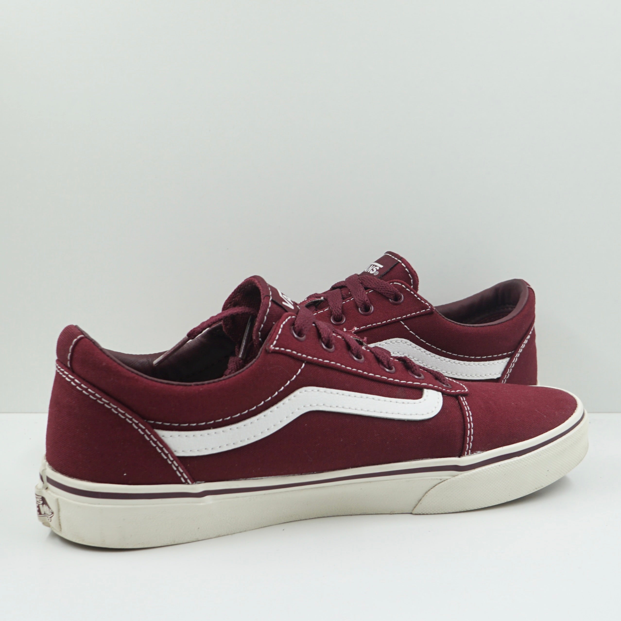 Vans Old Skool Bordeaux White
