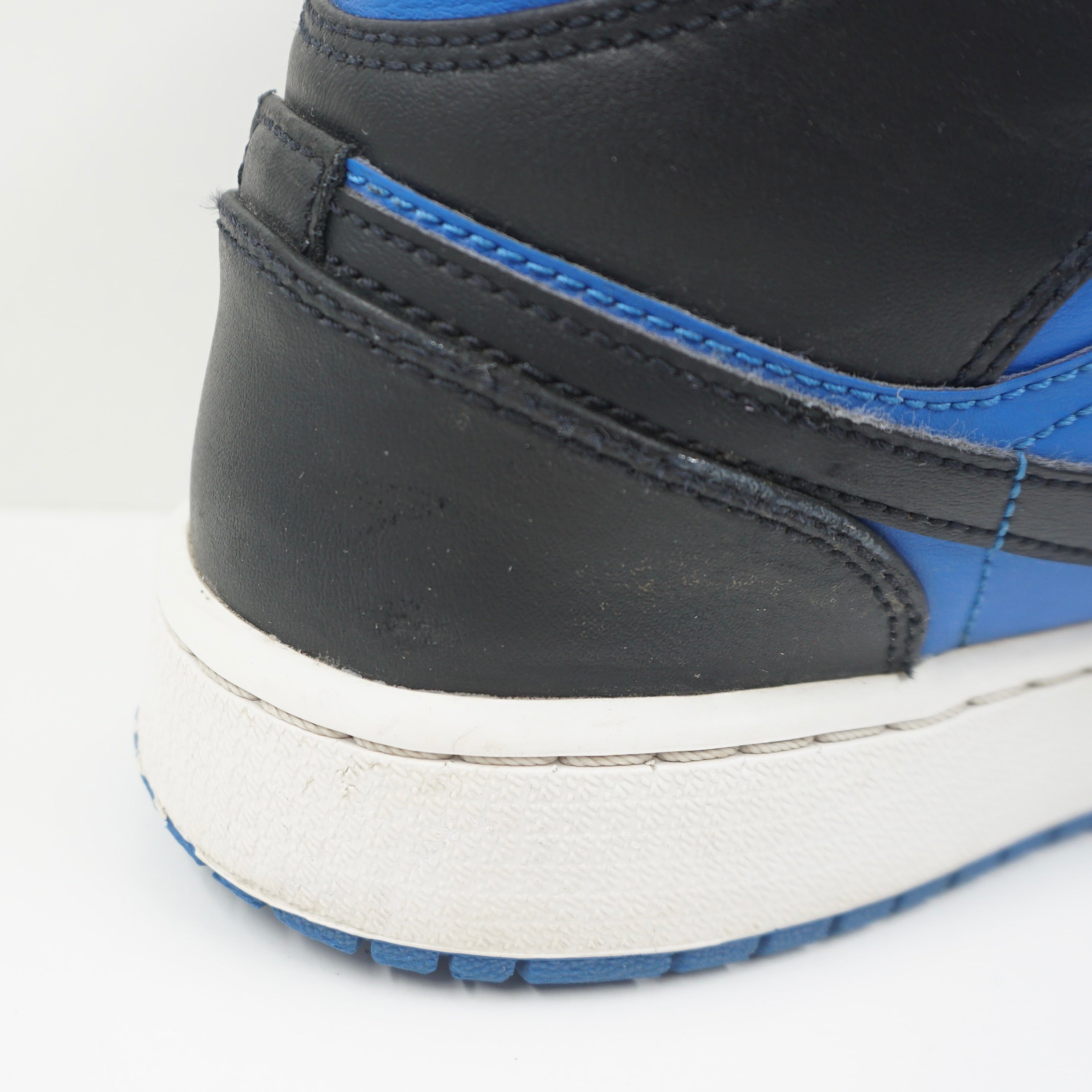 Jordan 1 Mid Black Royal Blue (GS)