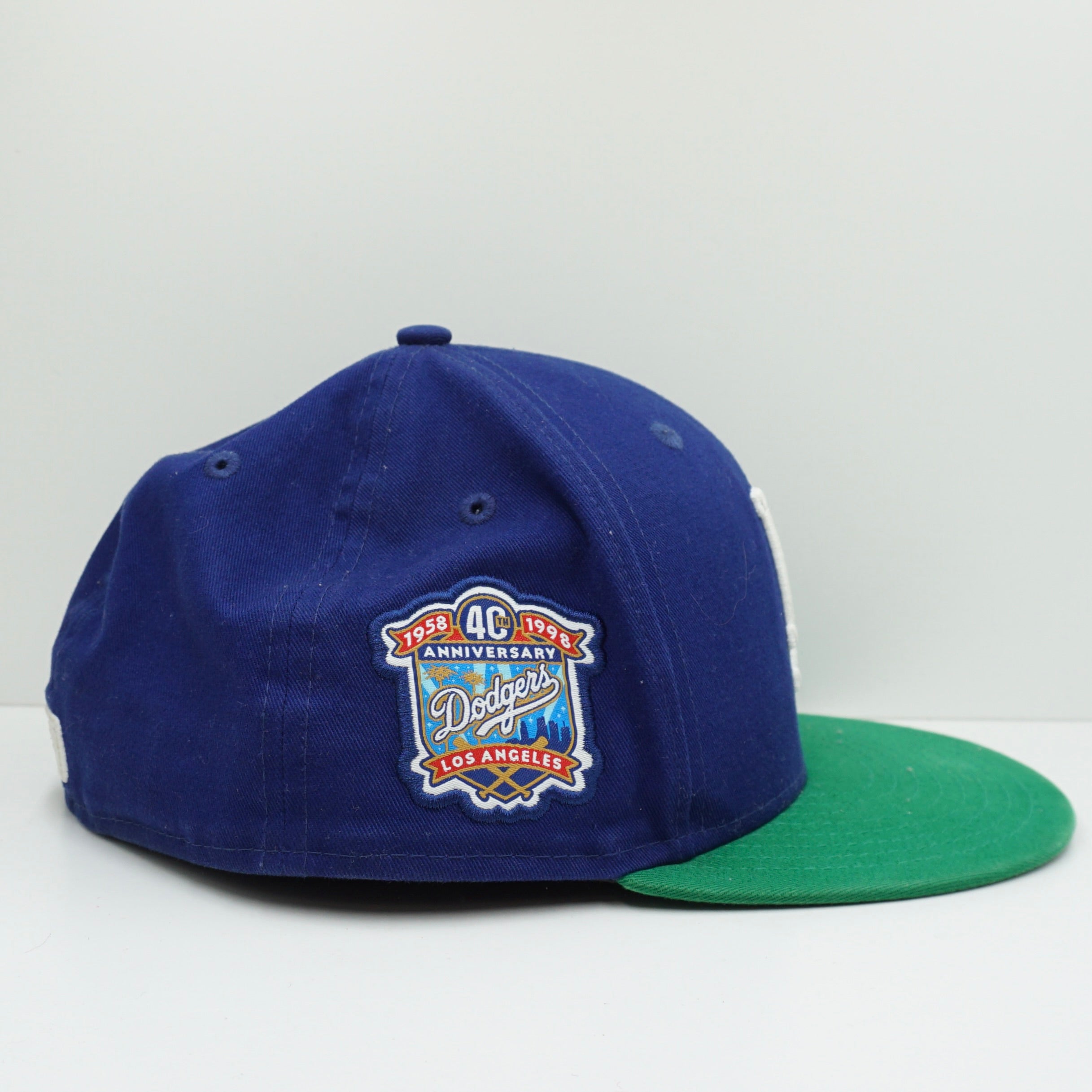 New Era Los Angeles Dodgers Blue Green Fitted Cap