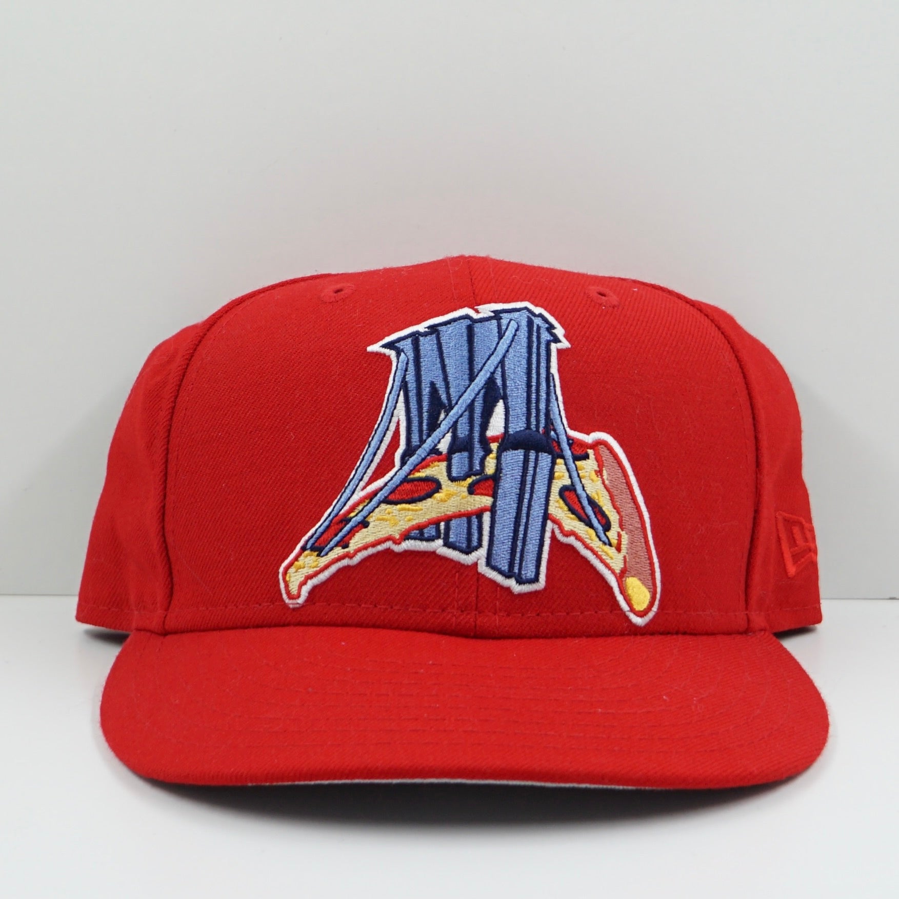 New Era Brooklyn Cyclones Pizza Bridge Red Fitted Cap