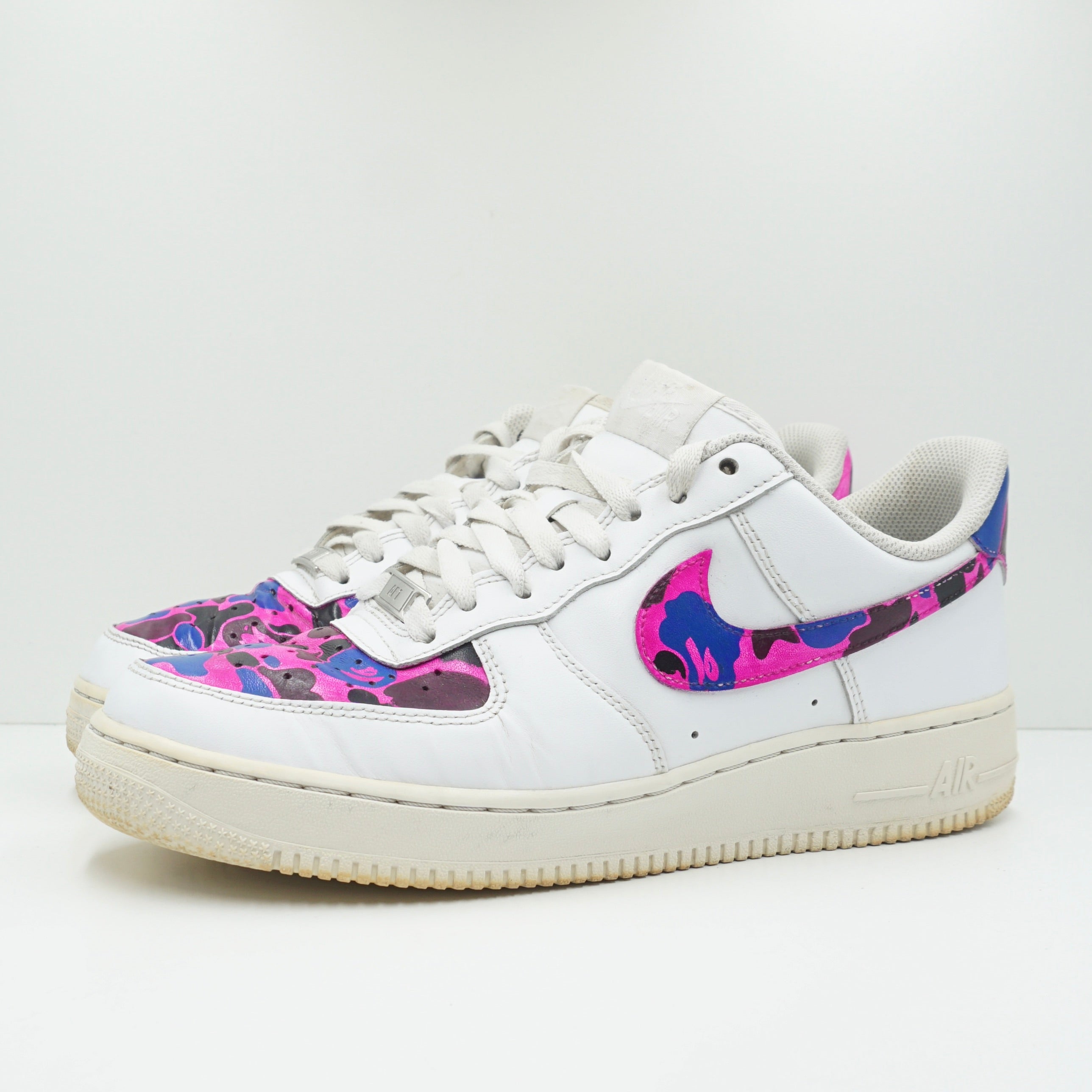 Nike Air Force 1 Low White Purple Camo (Custom)