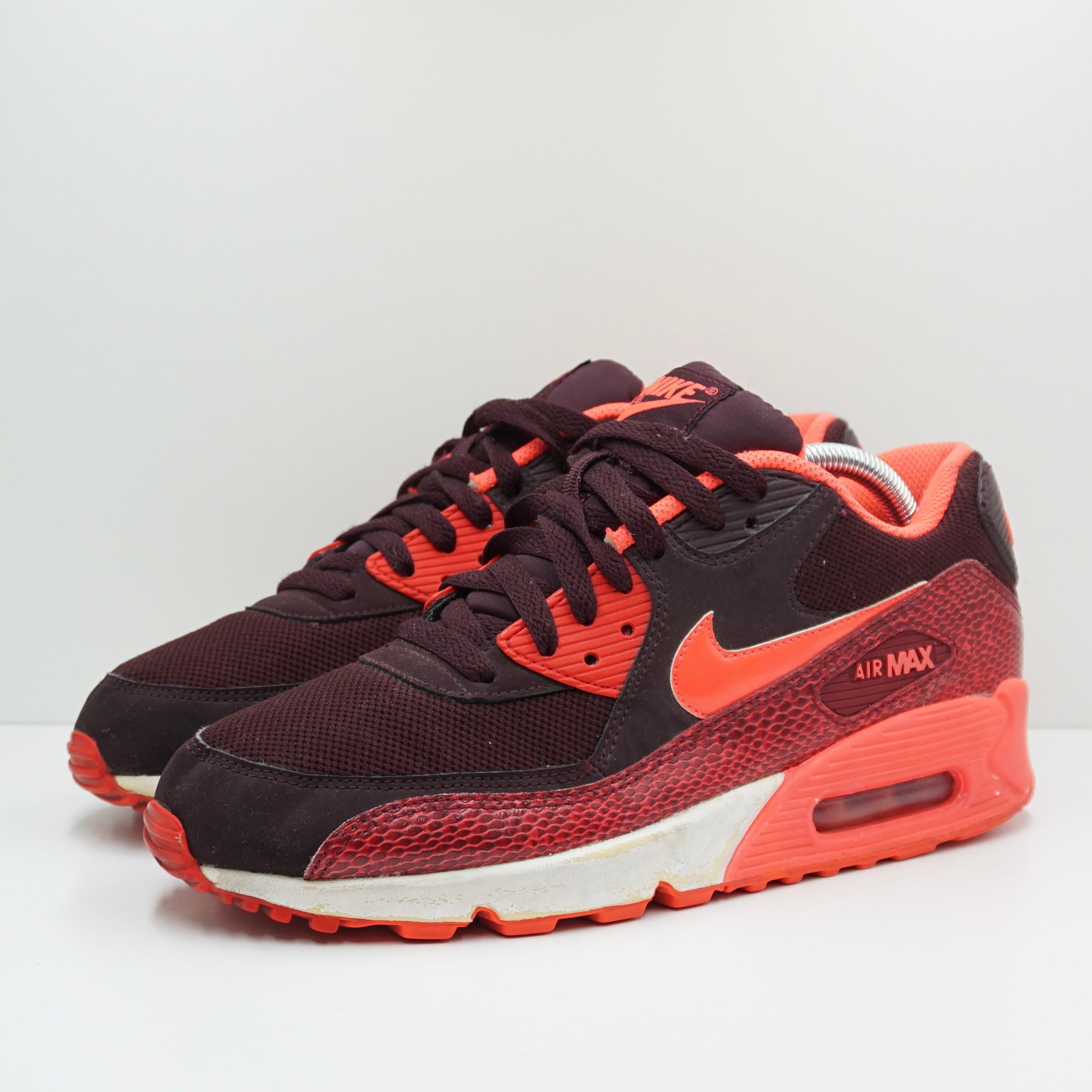 Nike Air Max 90 Deep Burgundy Hyper Punch