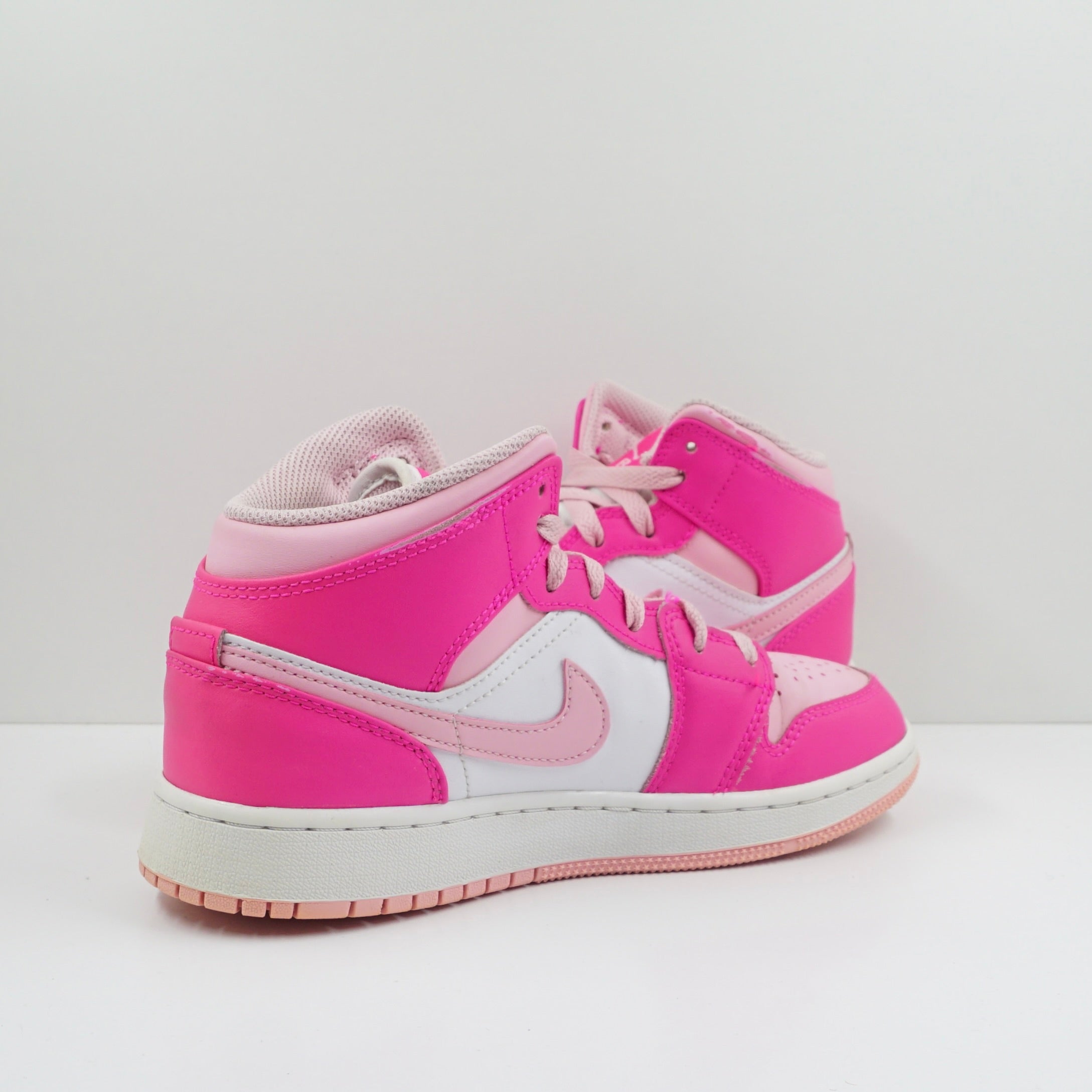 Jordan 1 Mid Fierce Pink (GS)