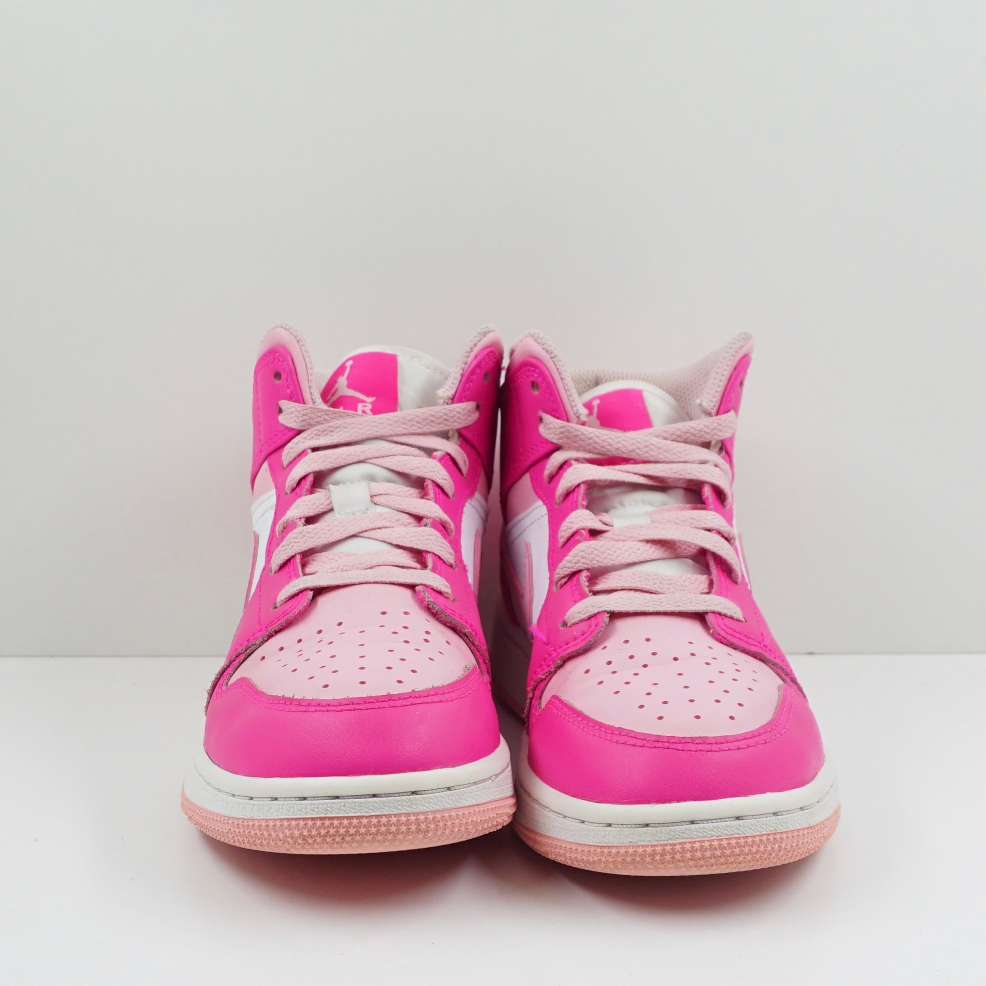 Jordan 1 Mid Fierce Pink (GS)