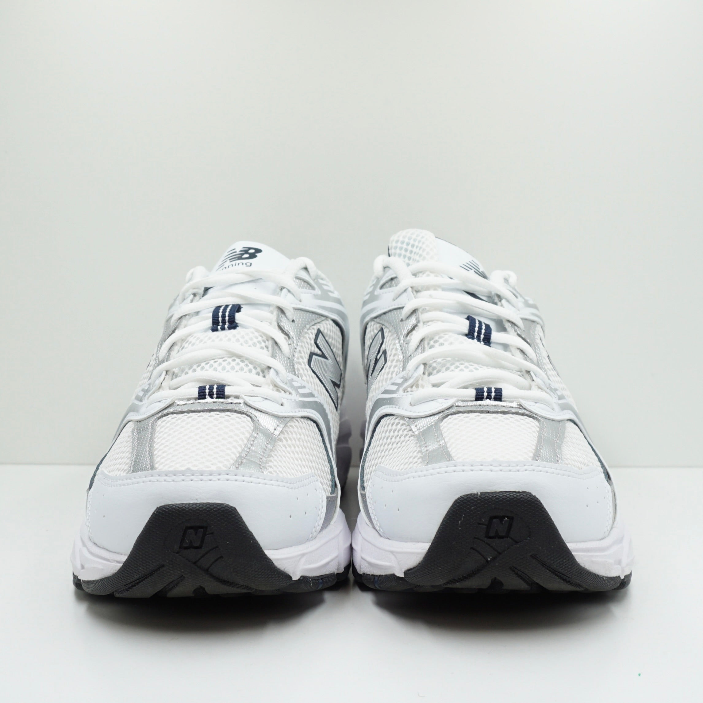 New Balance 530 White Silver Navy