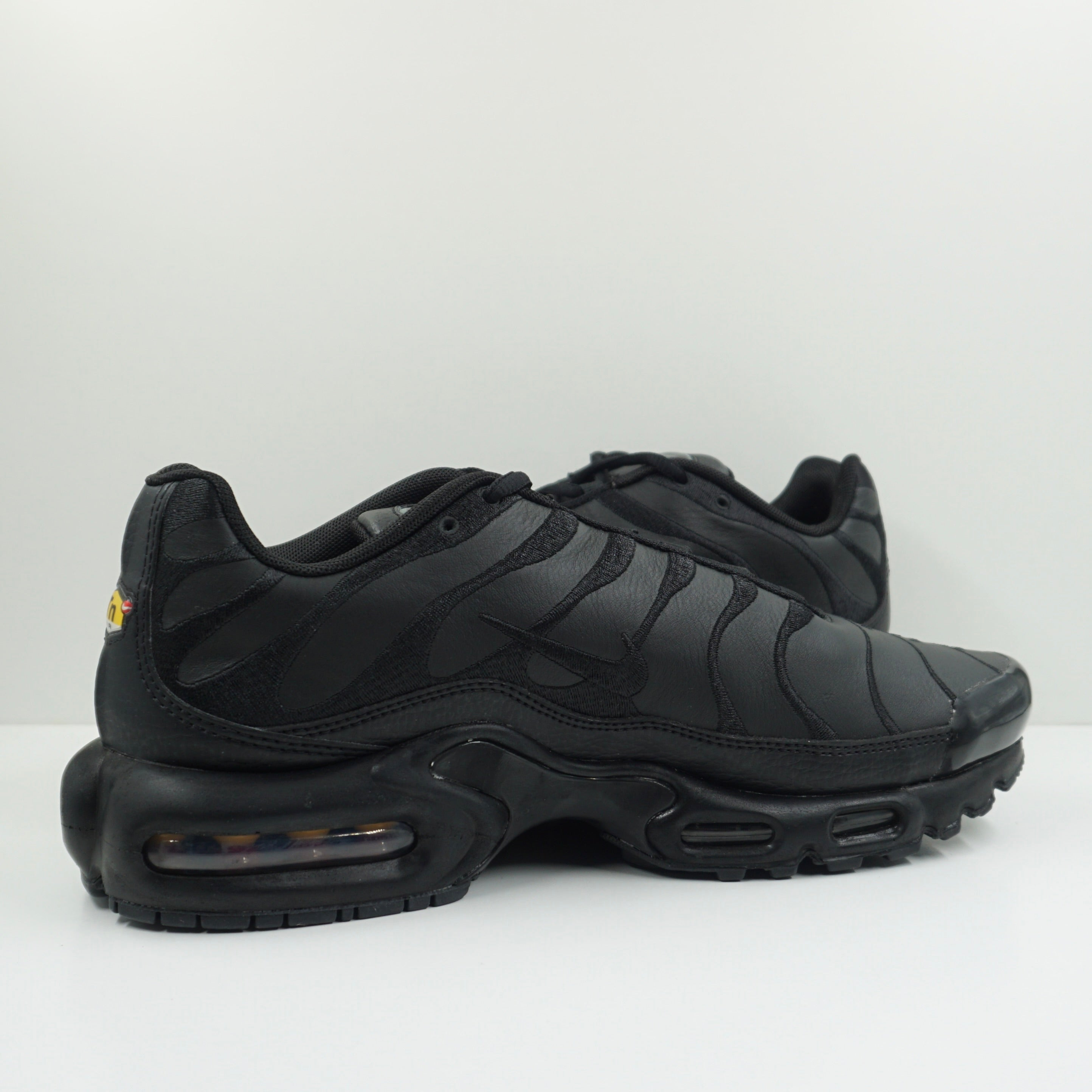 Nike Air Max Plus Triple Black Leather