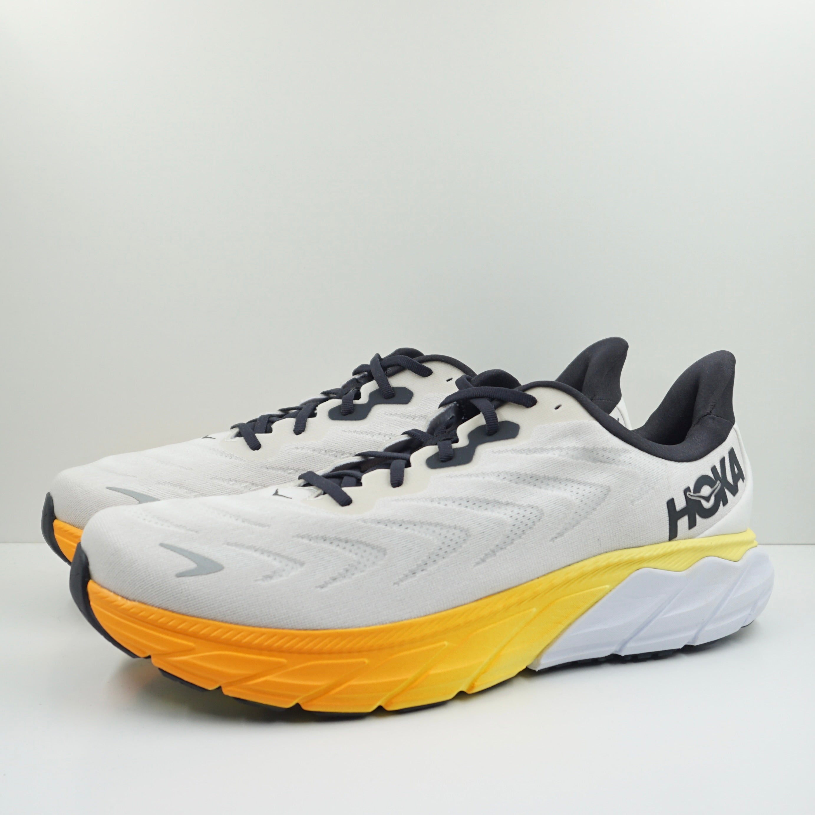 Hoka One One Arahi 6 Nimbus Cloud Blanc De Blanc