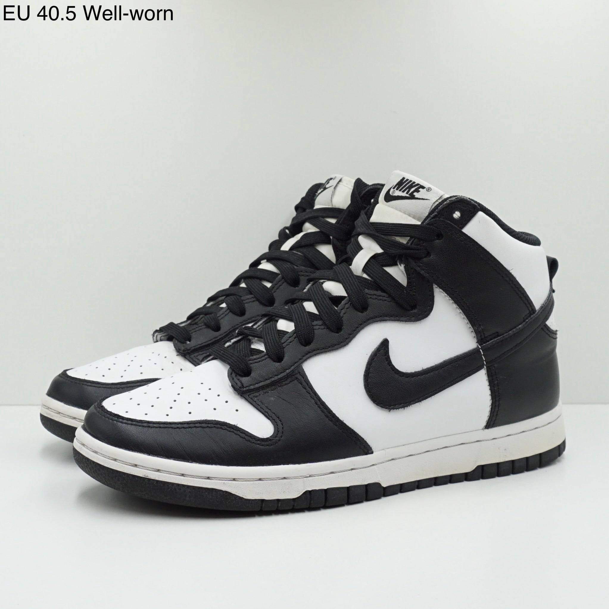 Nike Dunk High Black White