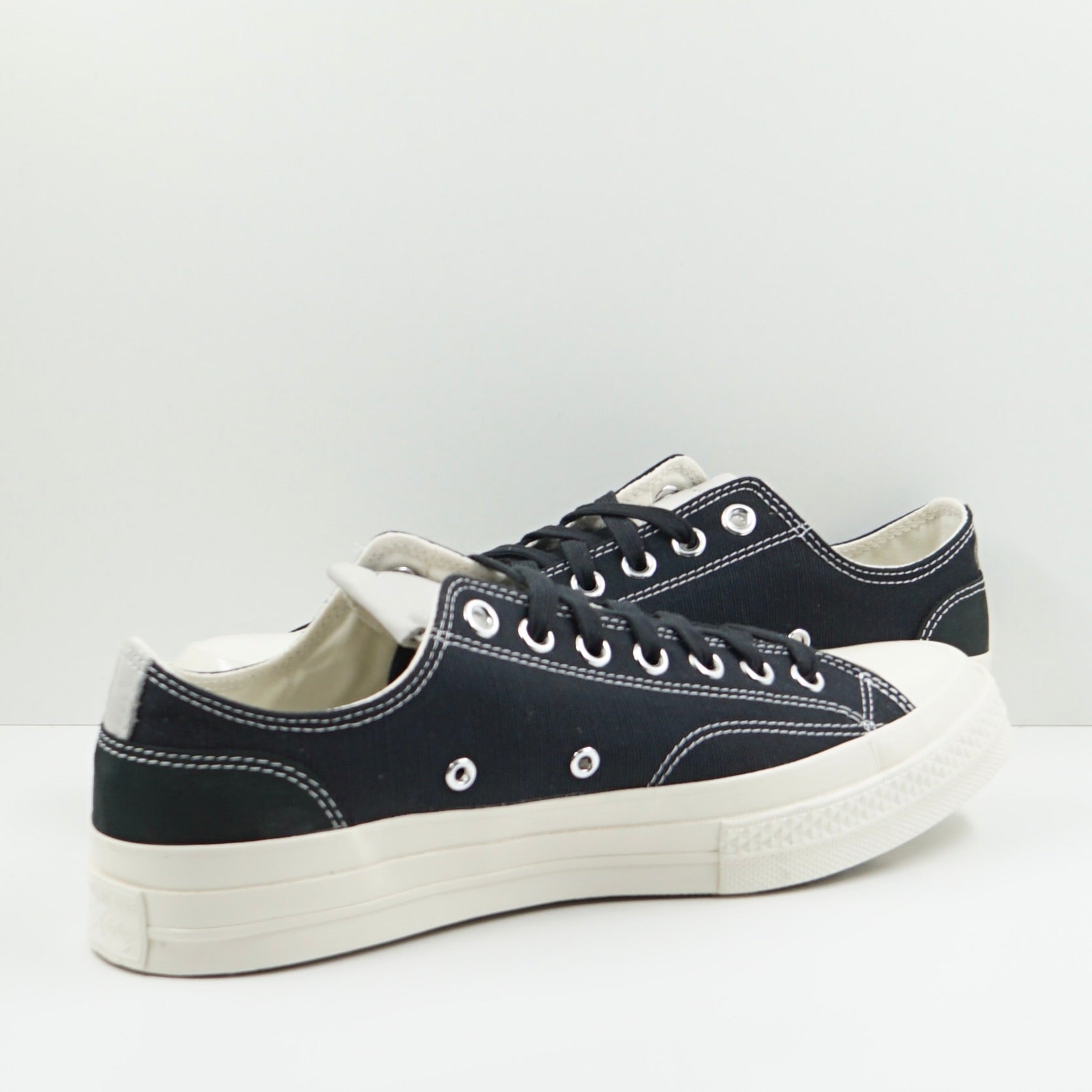 Converse Chuck 70 OX Canvas & Suede Total Eclipse Black