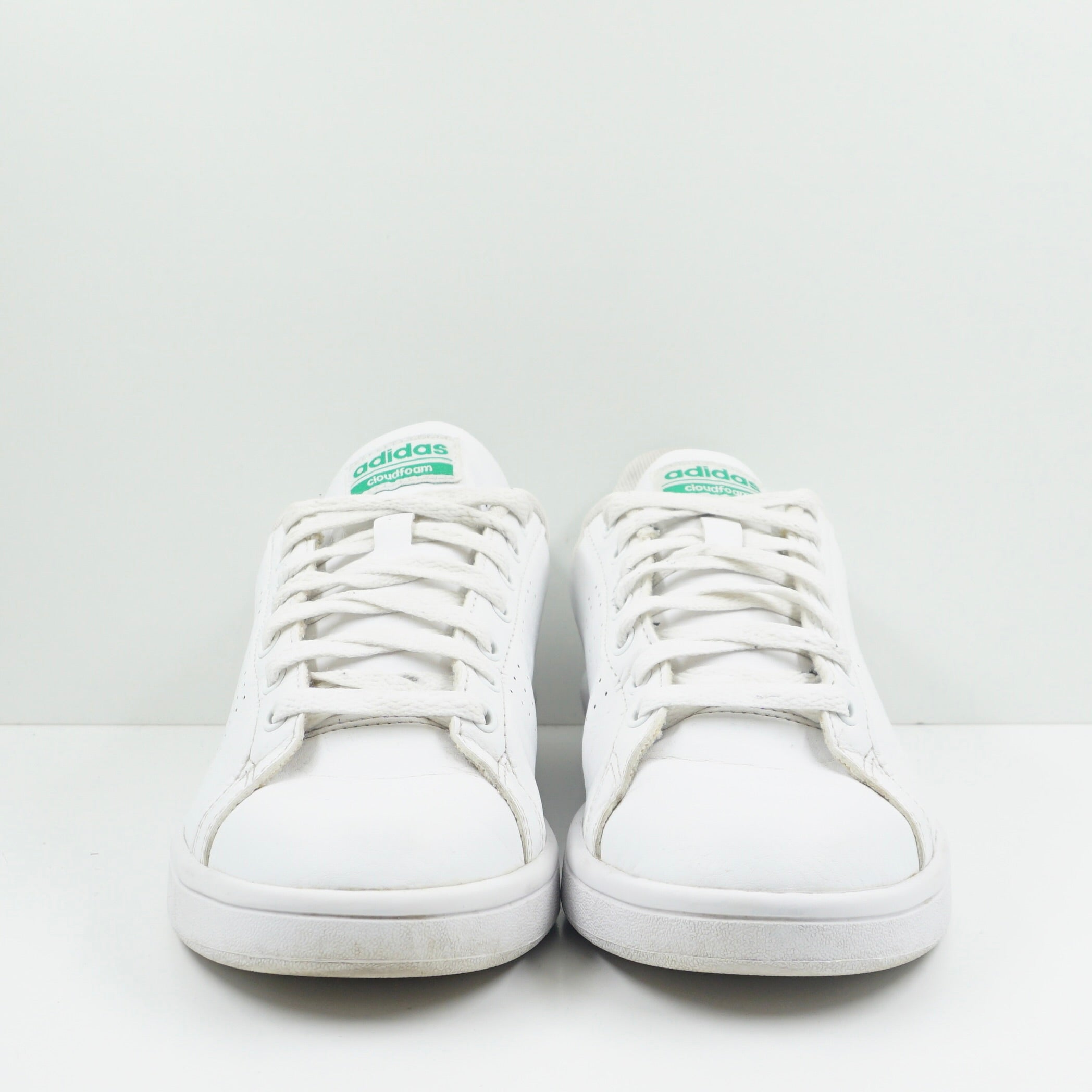 Adidas Cloudfoam Advantage Clean White Green