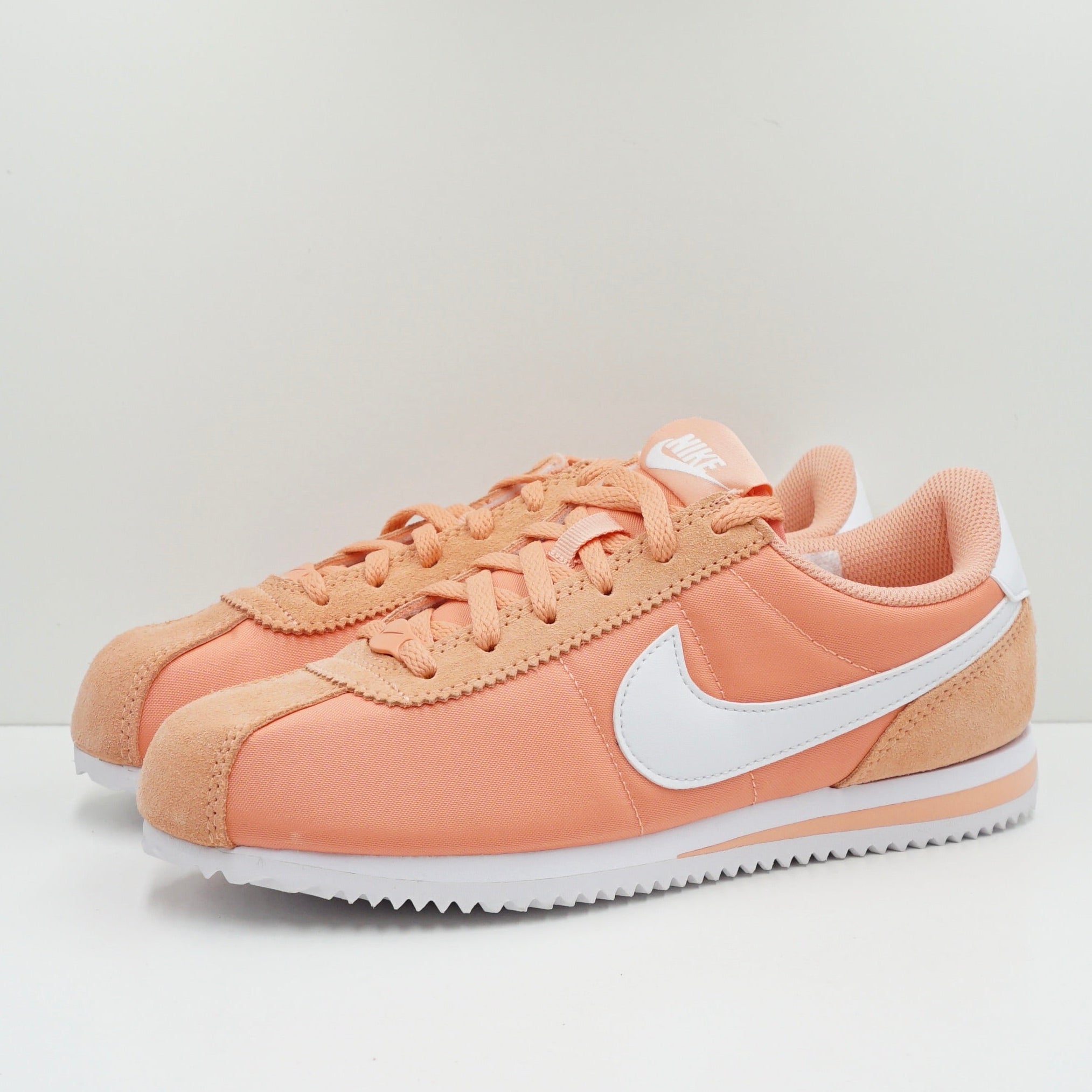 Nike Cortez Textile Apricot Agate White (GS)