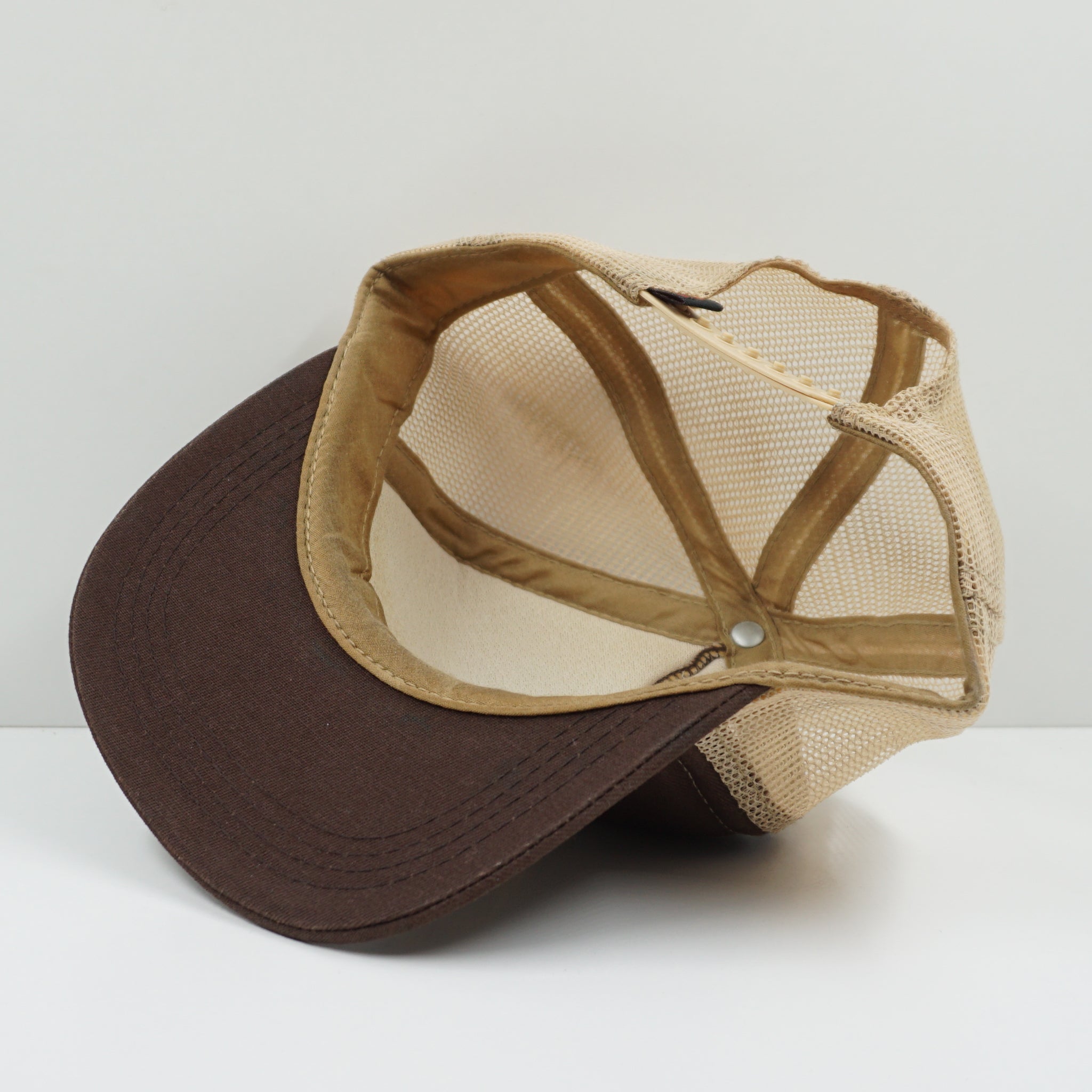 Spitfire Logo Brown Trucker Cap