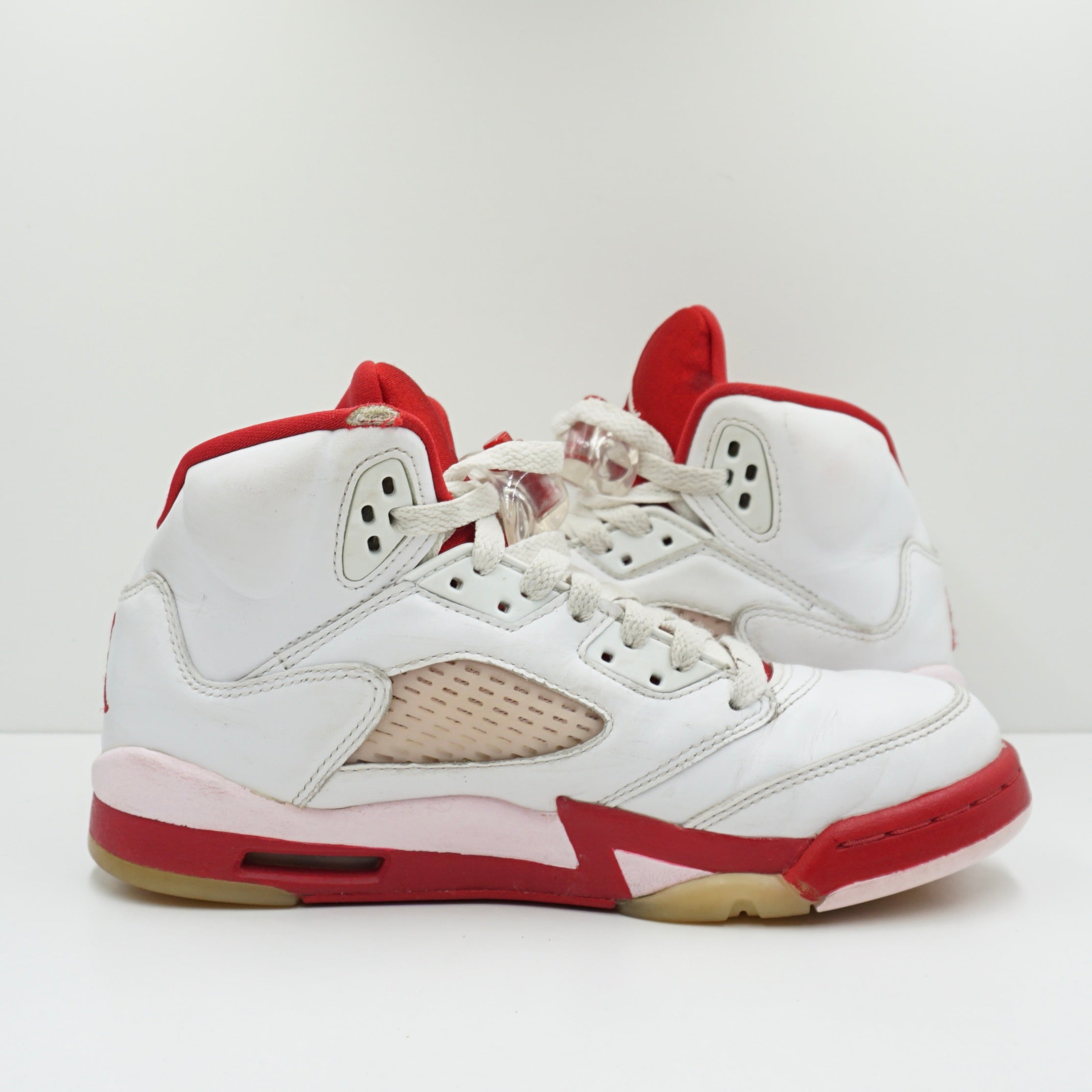 Jordan 5 Retro White Pink Red (GS)