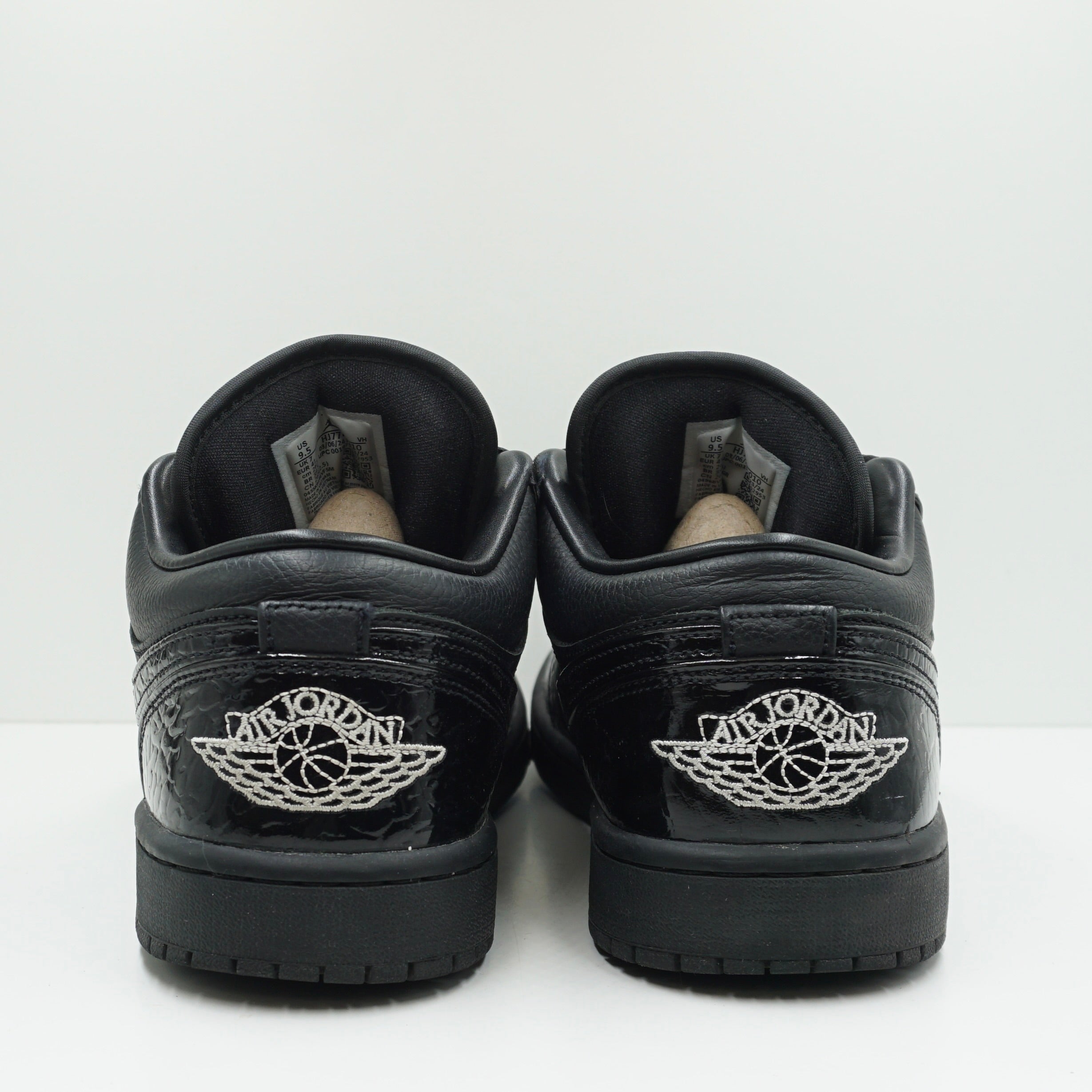 Jordan 1 Low SE Patent Elephant Black (W)