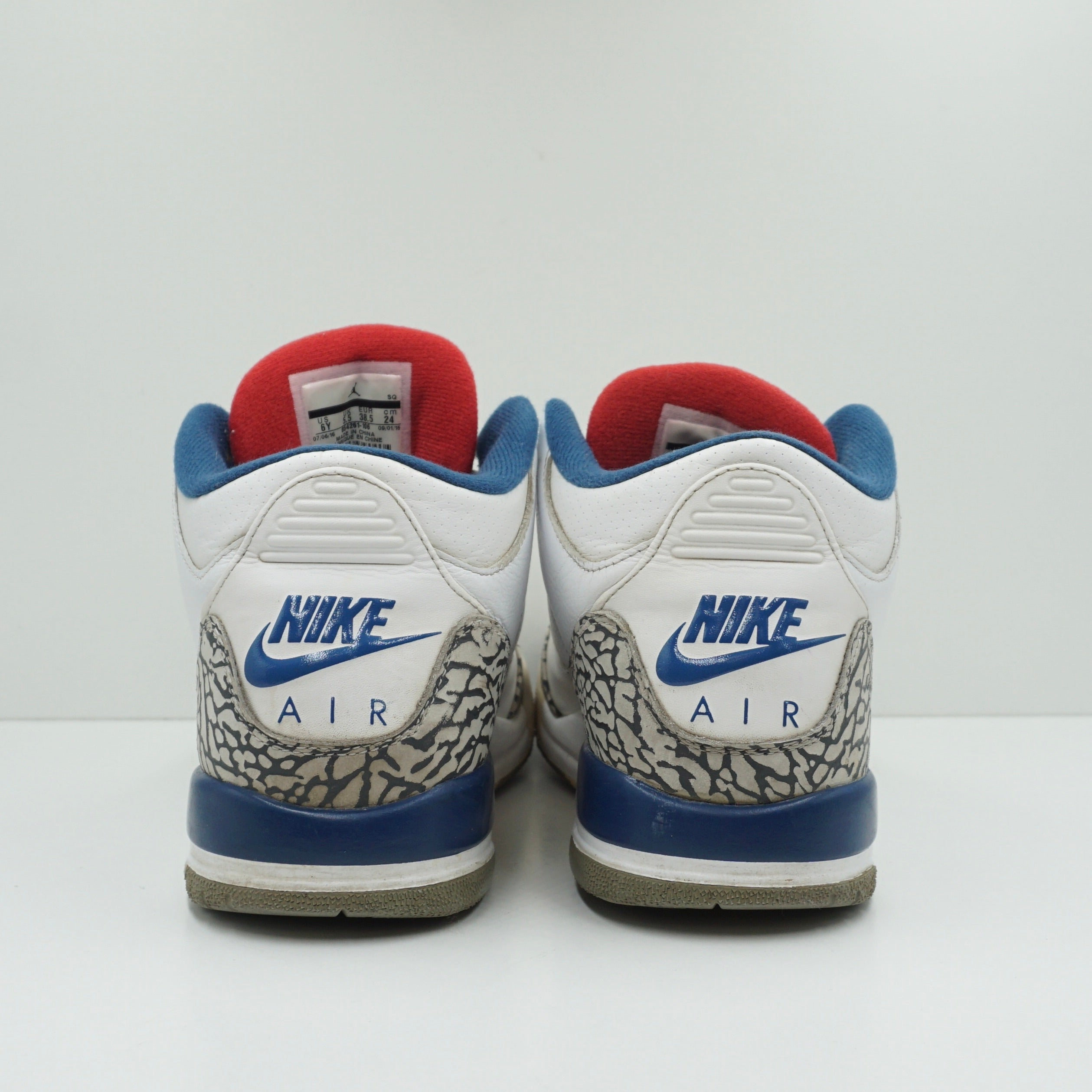 Jordan 3 Retro True Blue (2016) (GS)