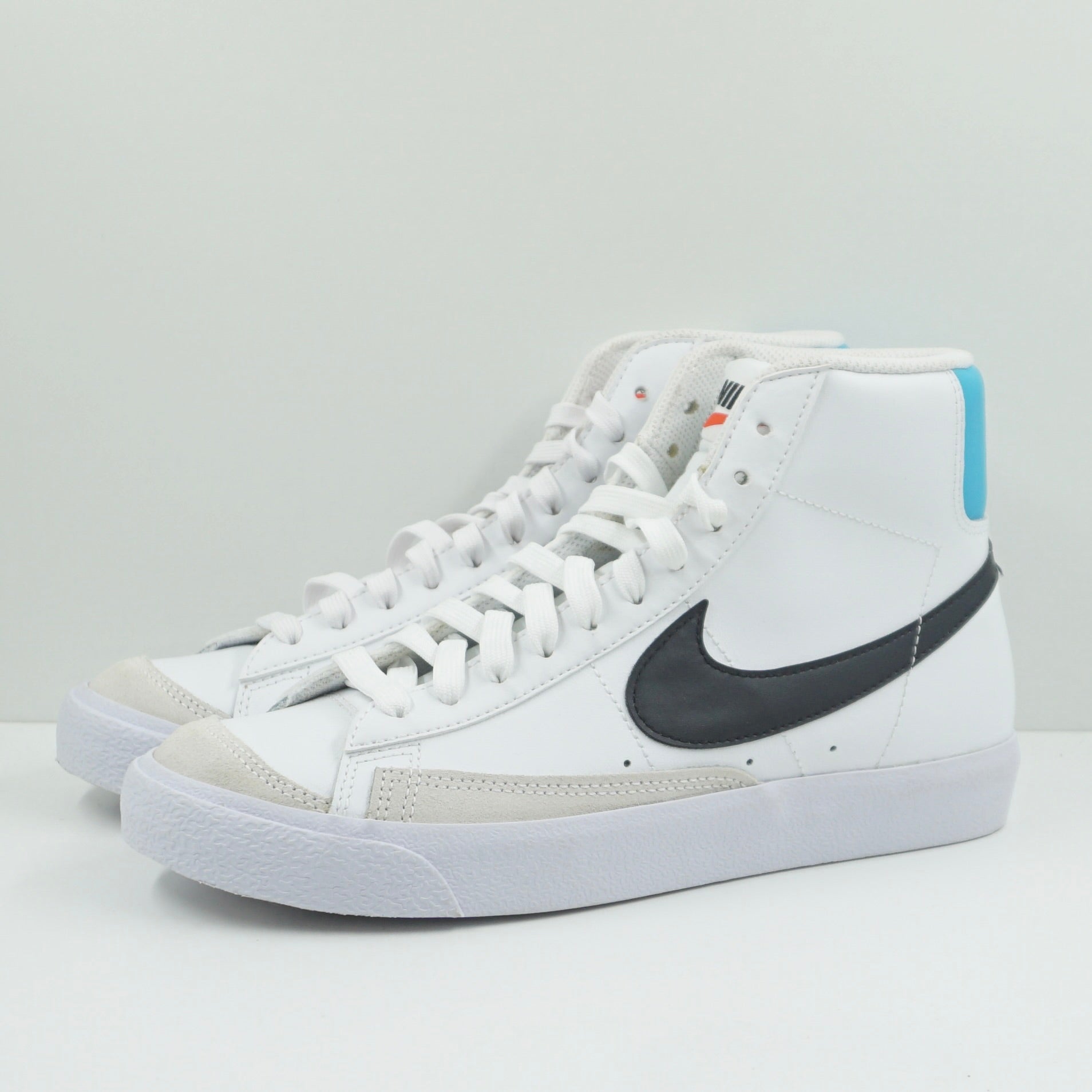 Nike Blazer Mid 77 White Black Photo Blue (GS)
