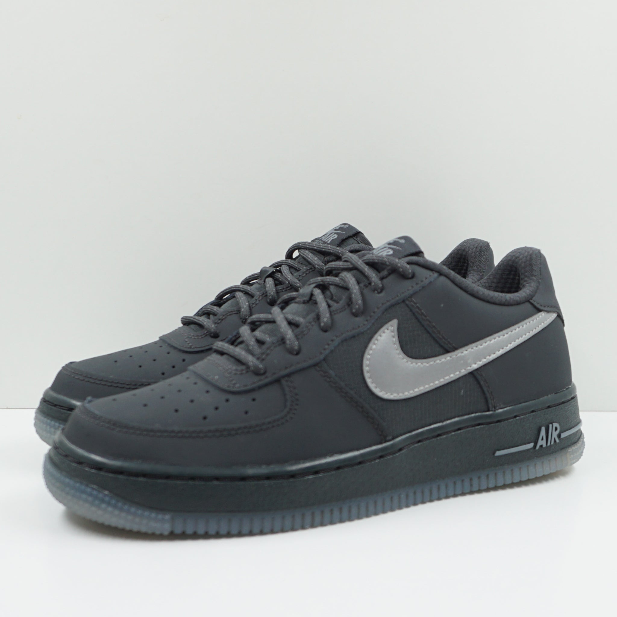 Nike Air Force 1 Low Anthracite Reflective Silver (GS)