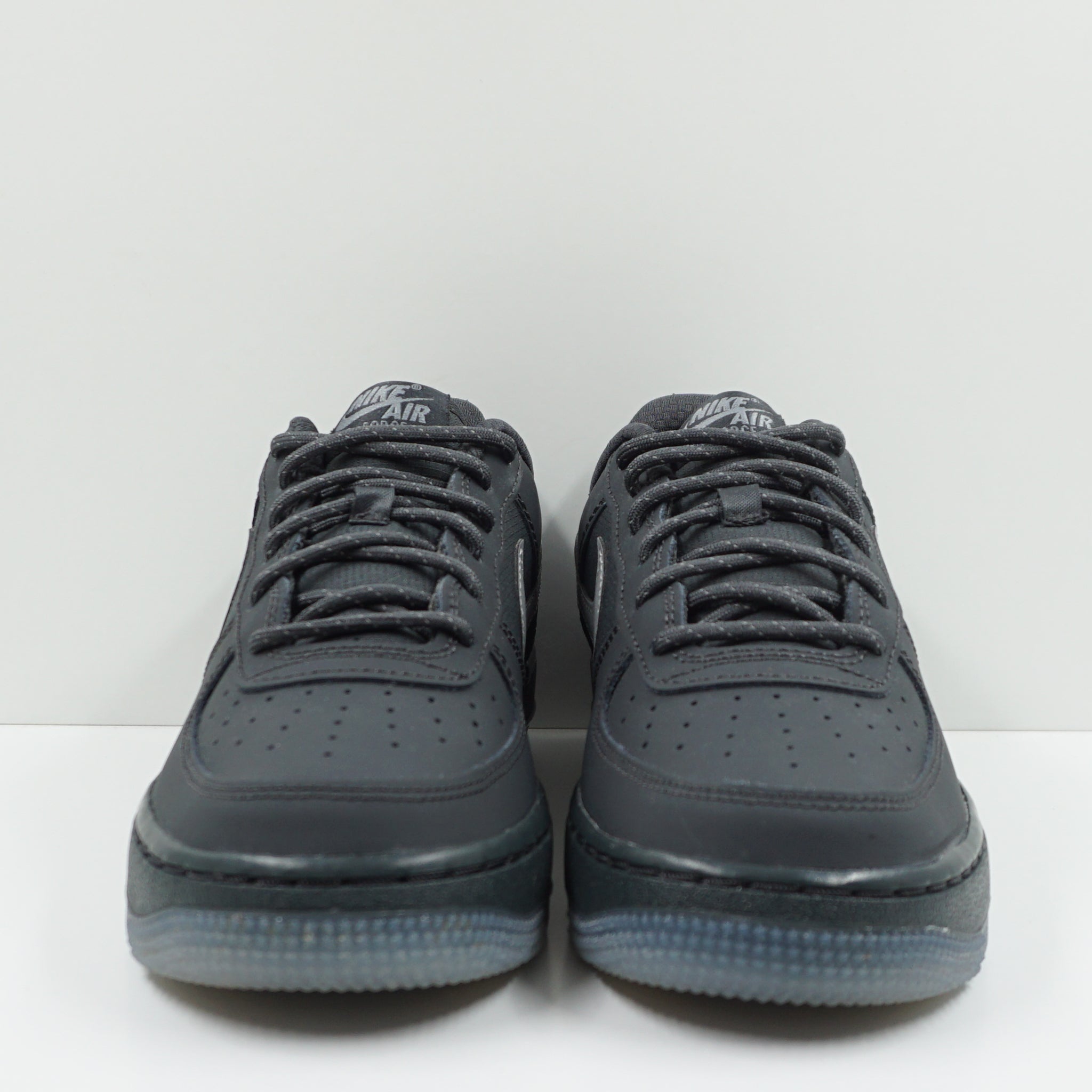 Nike Air Force 1 Low Anthracite Reflective Silver (GS)