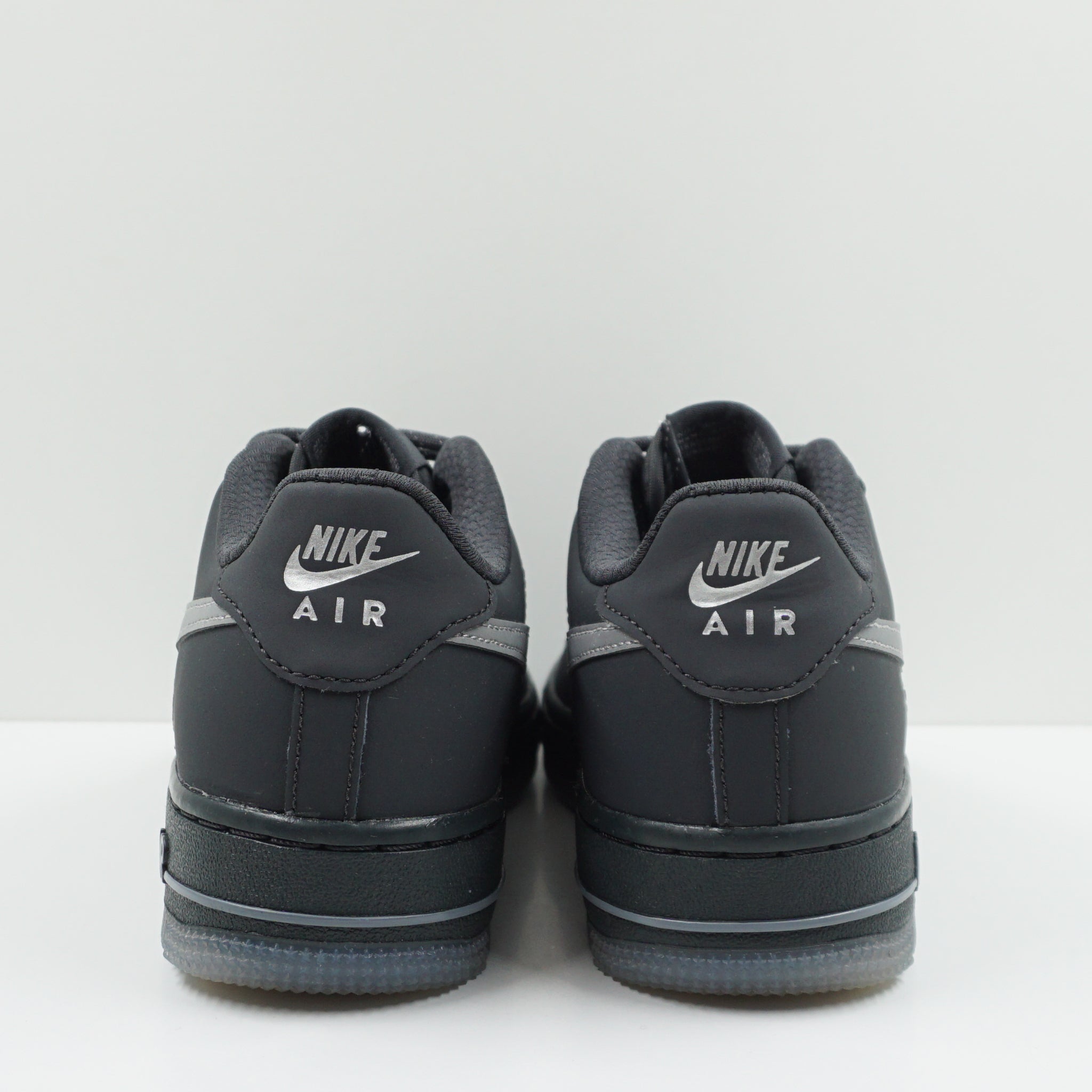 Nike Air Force 1 Low Anthracite Reflective Silver (GS)