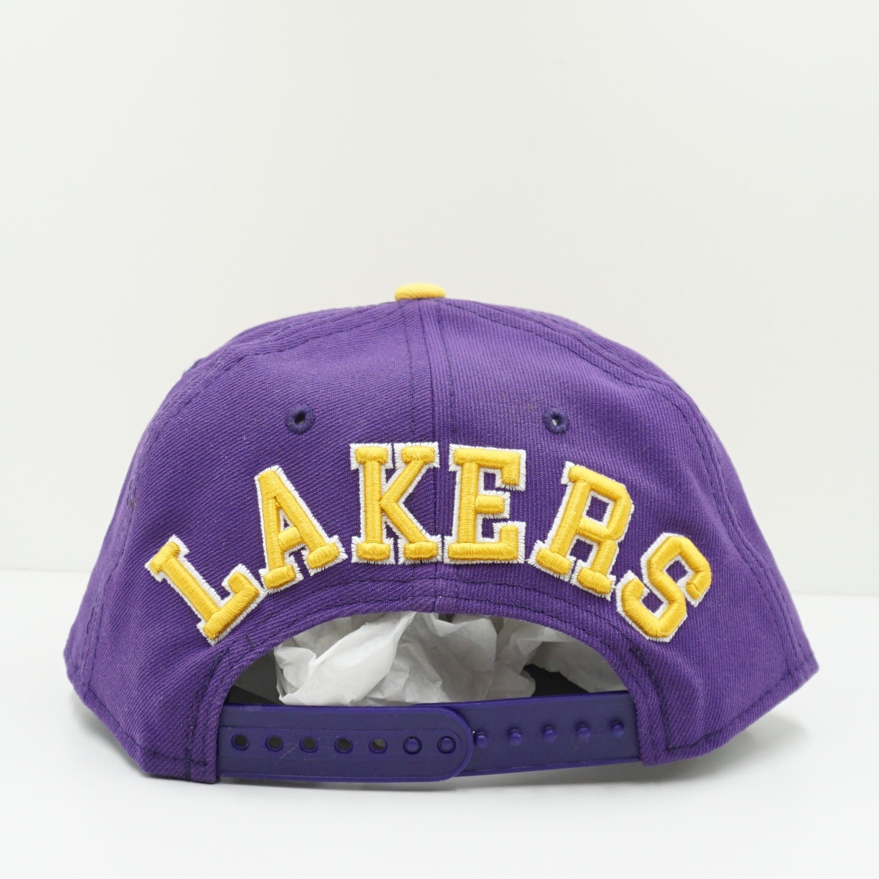 New Era Los Angeles Lakers Purple Yellow Snapback Cap