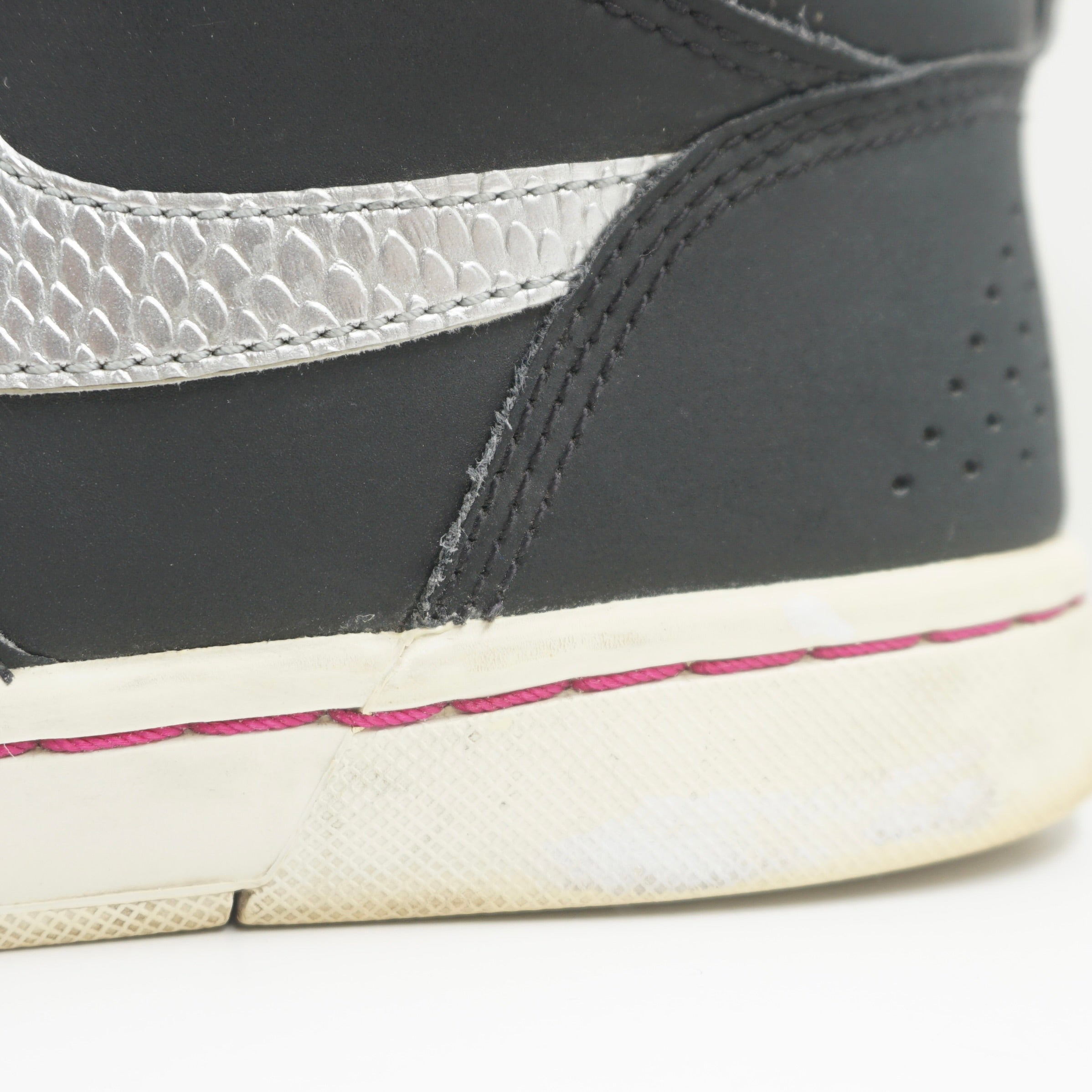 Nike Court Tranxition Hi-Top Black Pink Silver