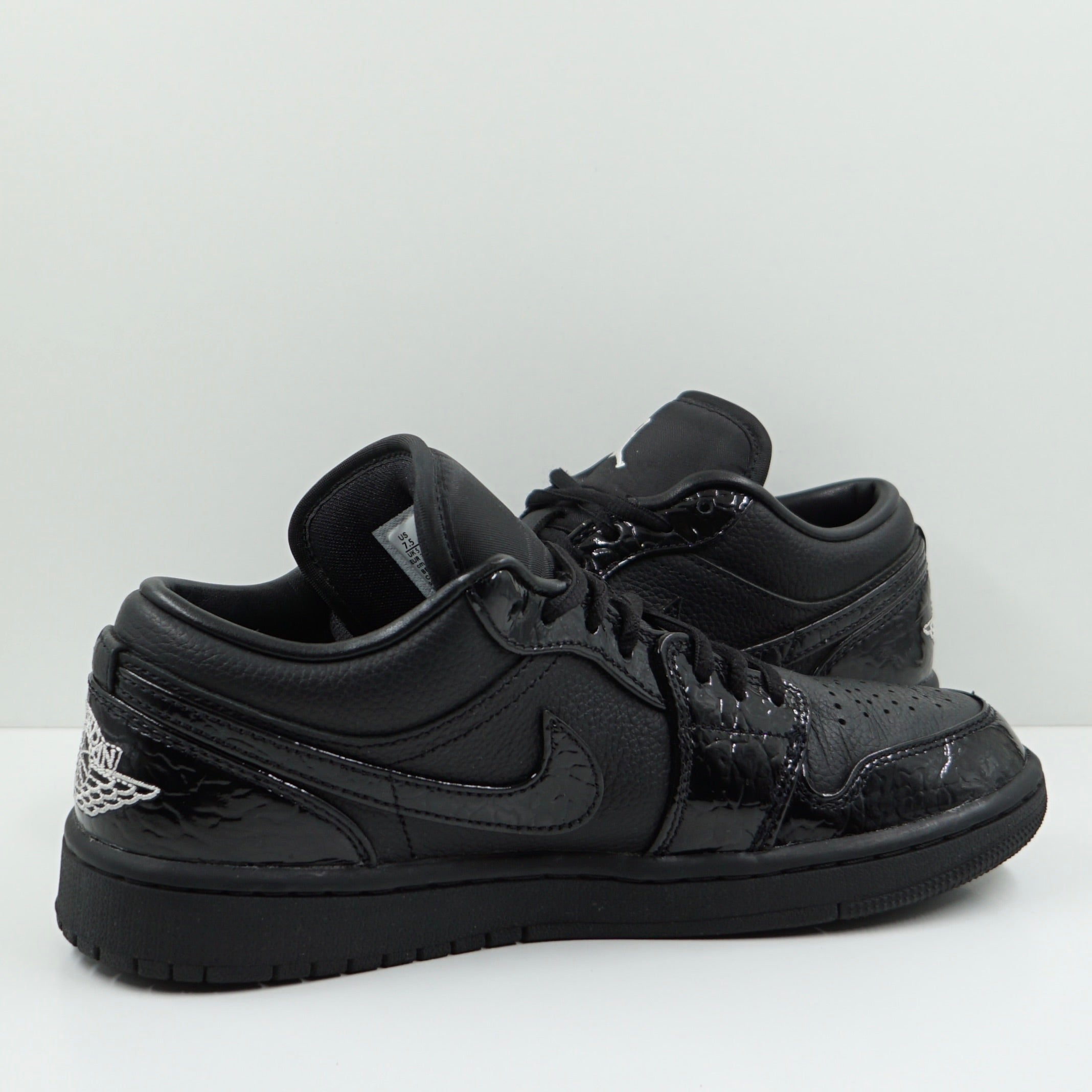 Jordan 1 Low SE Black Croc (W)