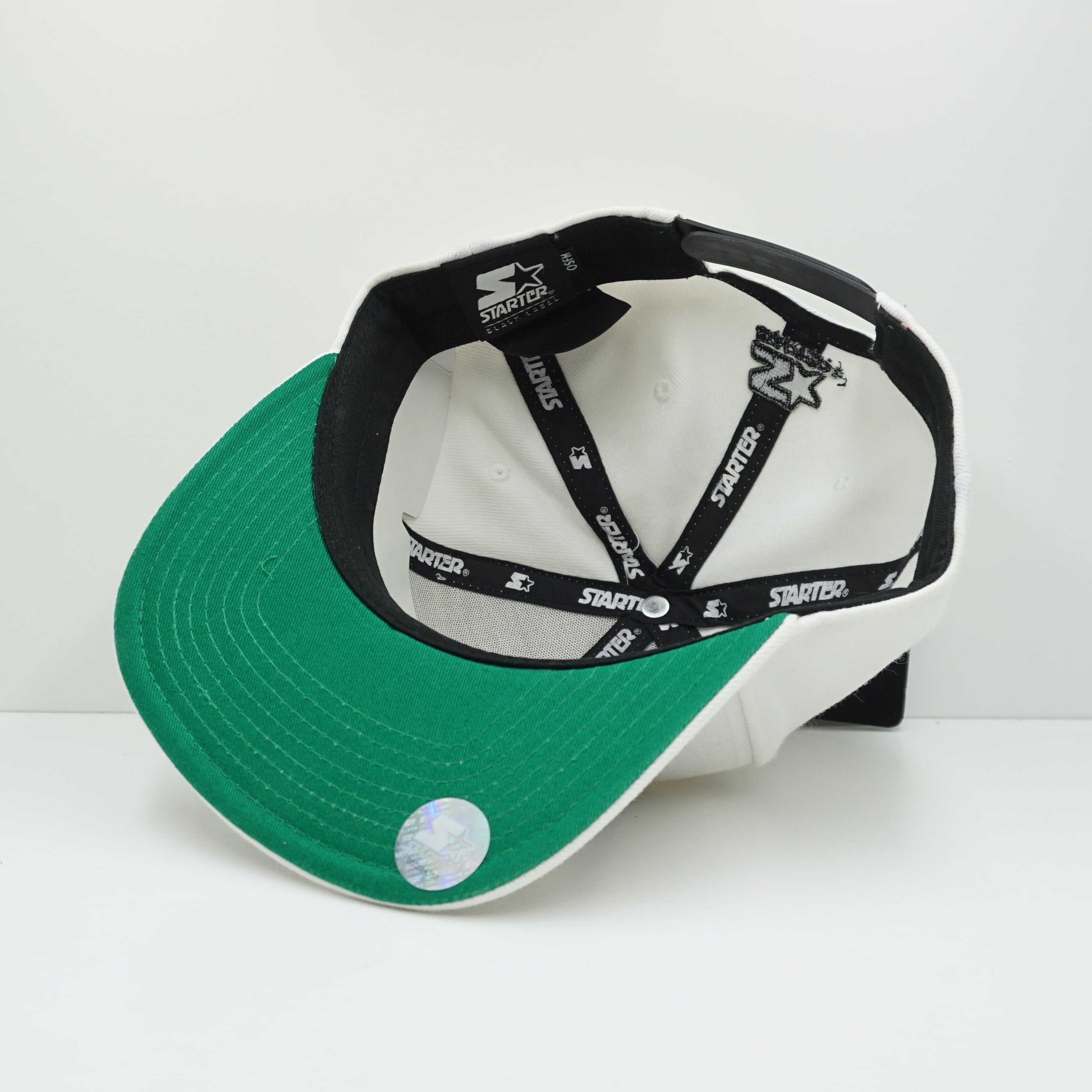 Starter Black Label Patrick Ewing White Snapback Cap