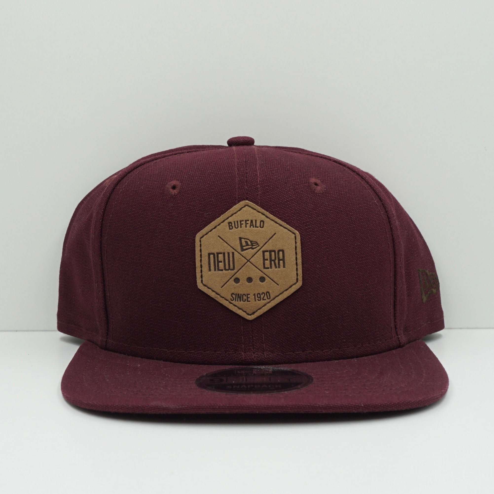New Era Burgundy Snapback Cap