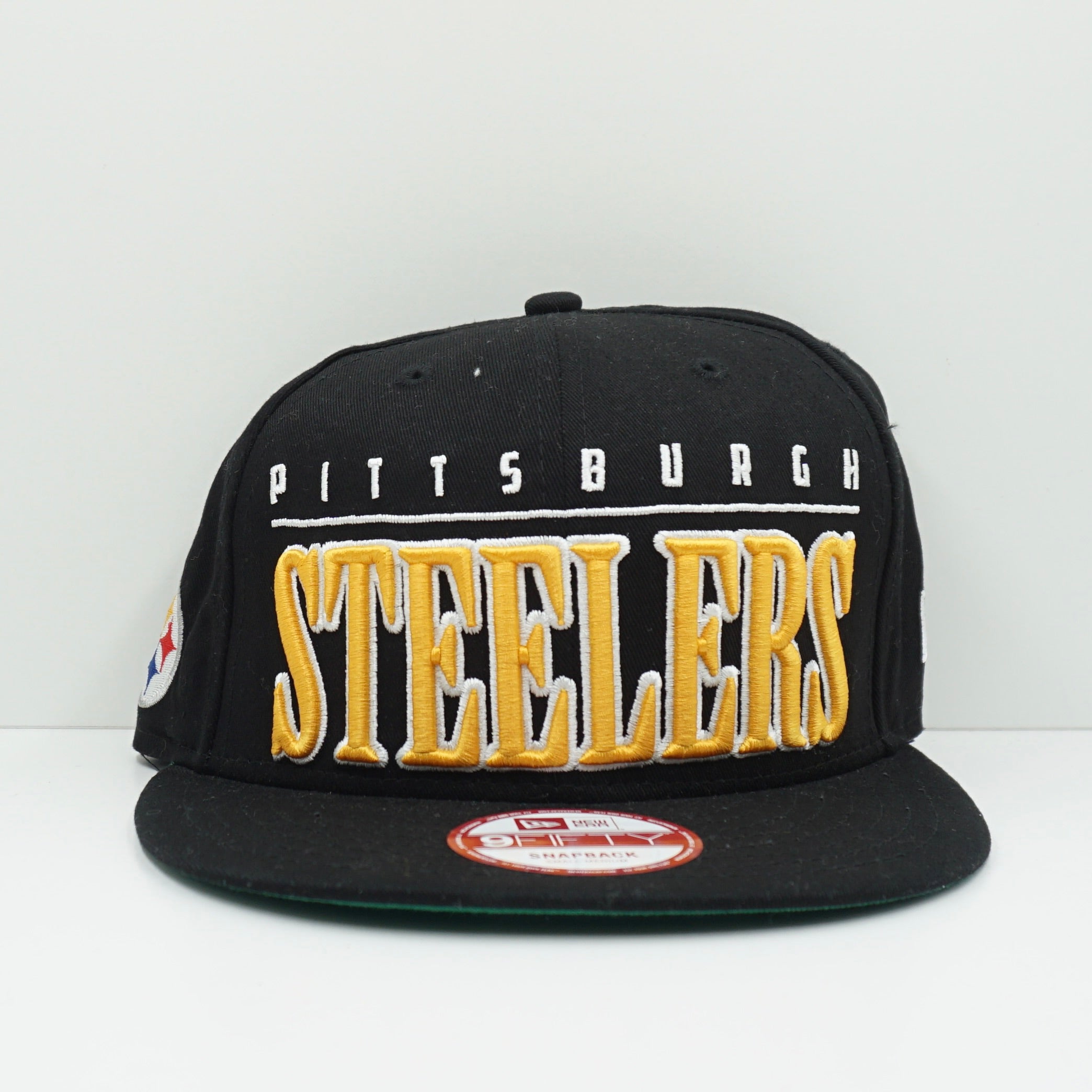 New Era Pittsburgh Steelers Black Snapback Cap