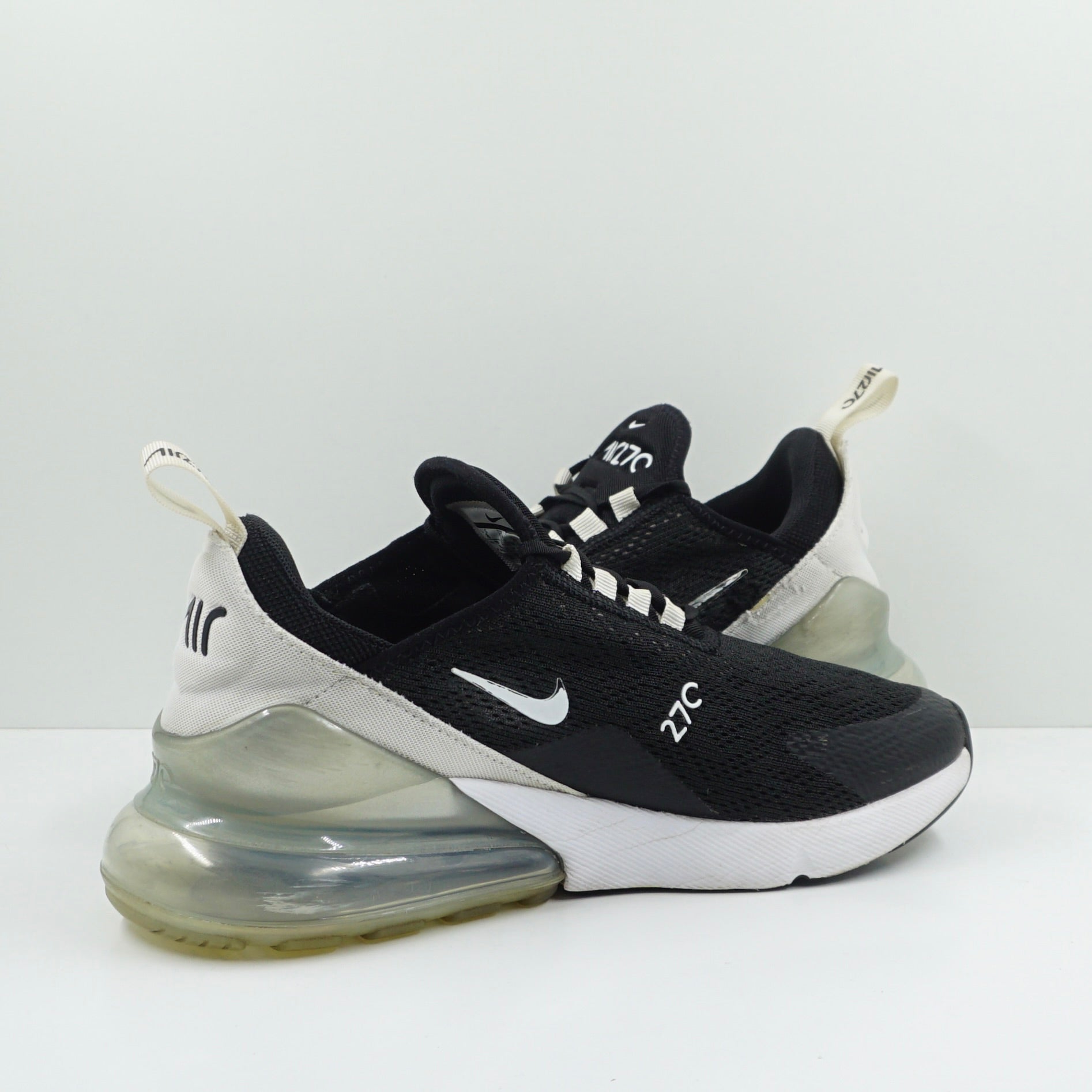 Nike Air Max 270 Black White Pure Platinum (W)