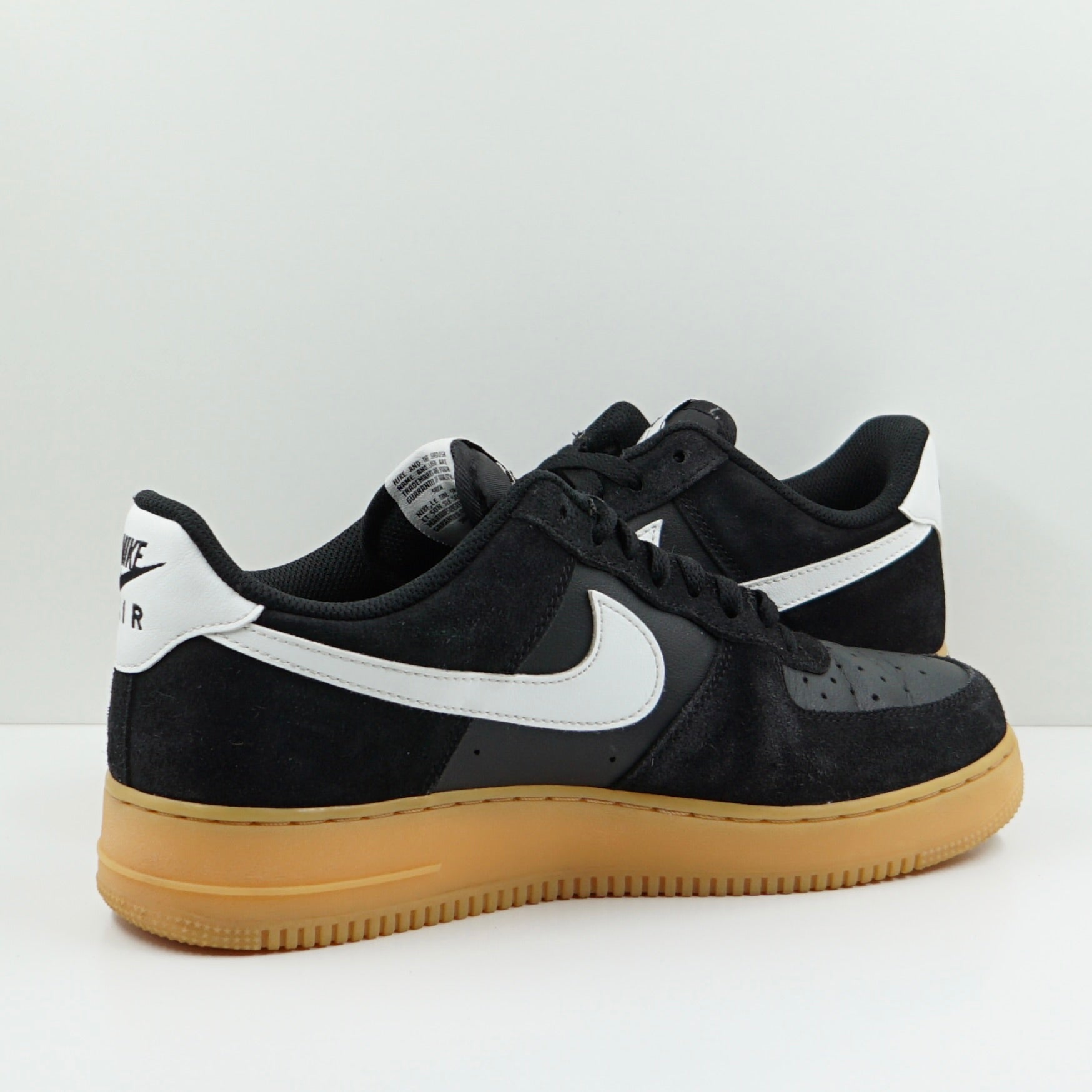 Nike Air Force 1 Low '07 LV8 Black Summit White Gum
