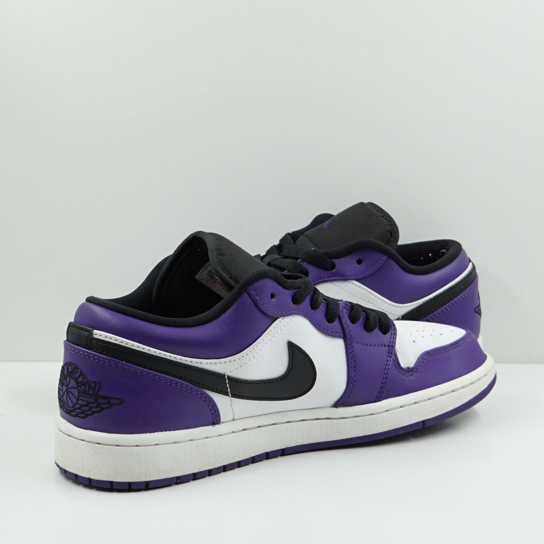 Jordan 1 Low Court Purple White