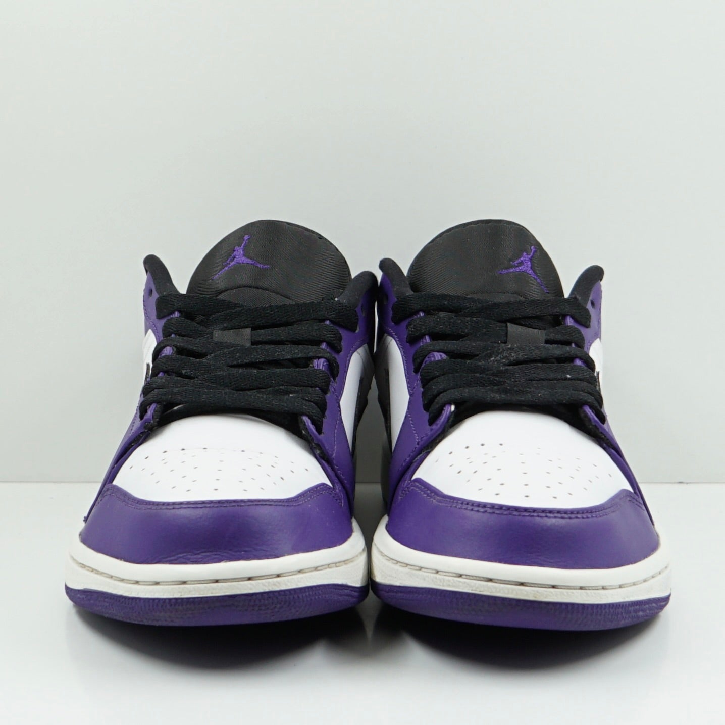 Jordan 1 Low Court Purple White