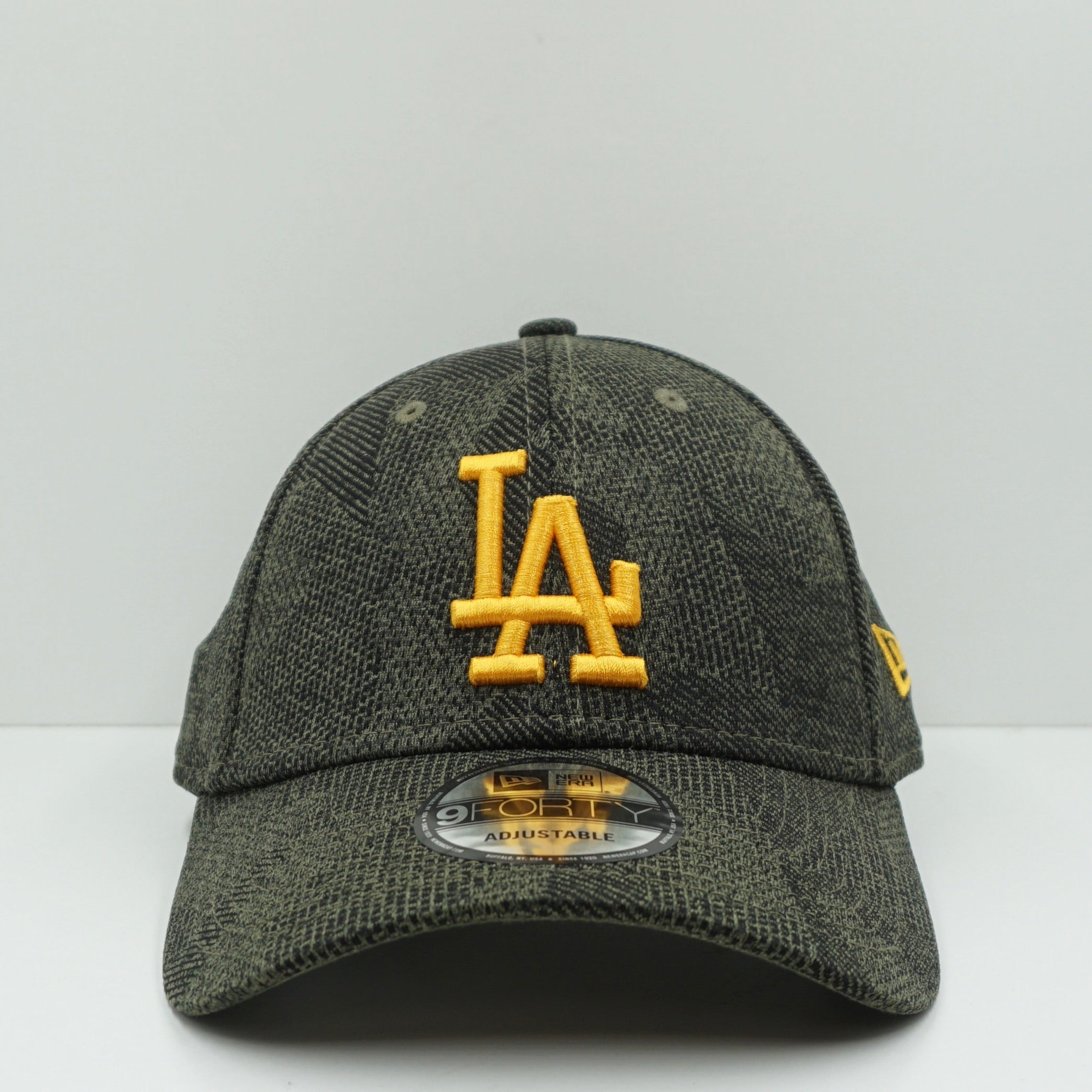 New Era LA Dodgers Green Yellow Adjustable Cap
