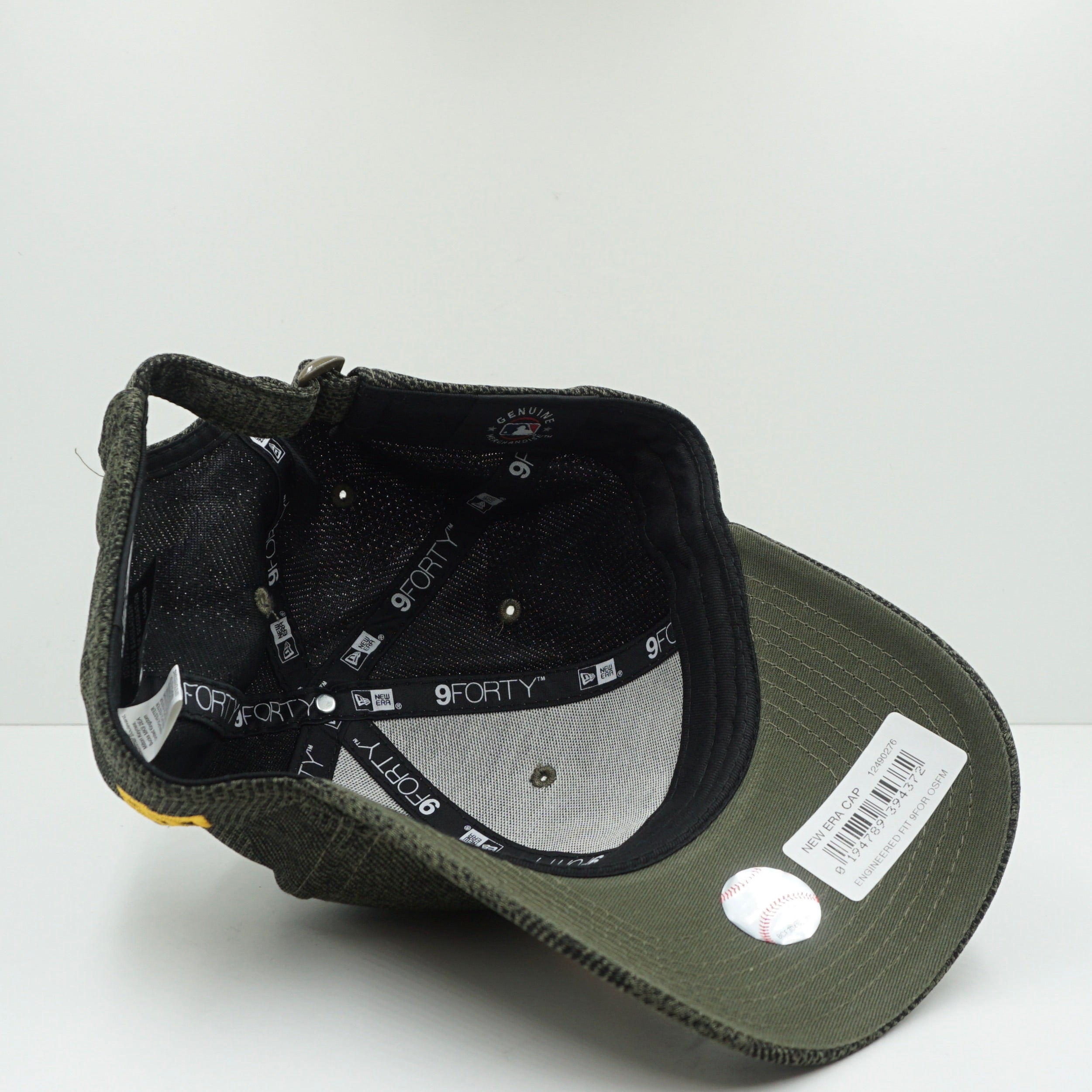 New Era LA Dodgers Green Yellow Adjustable Cap
