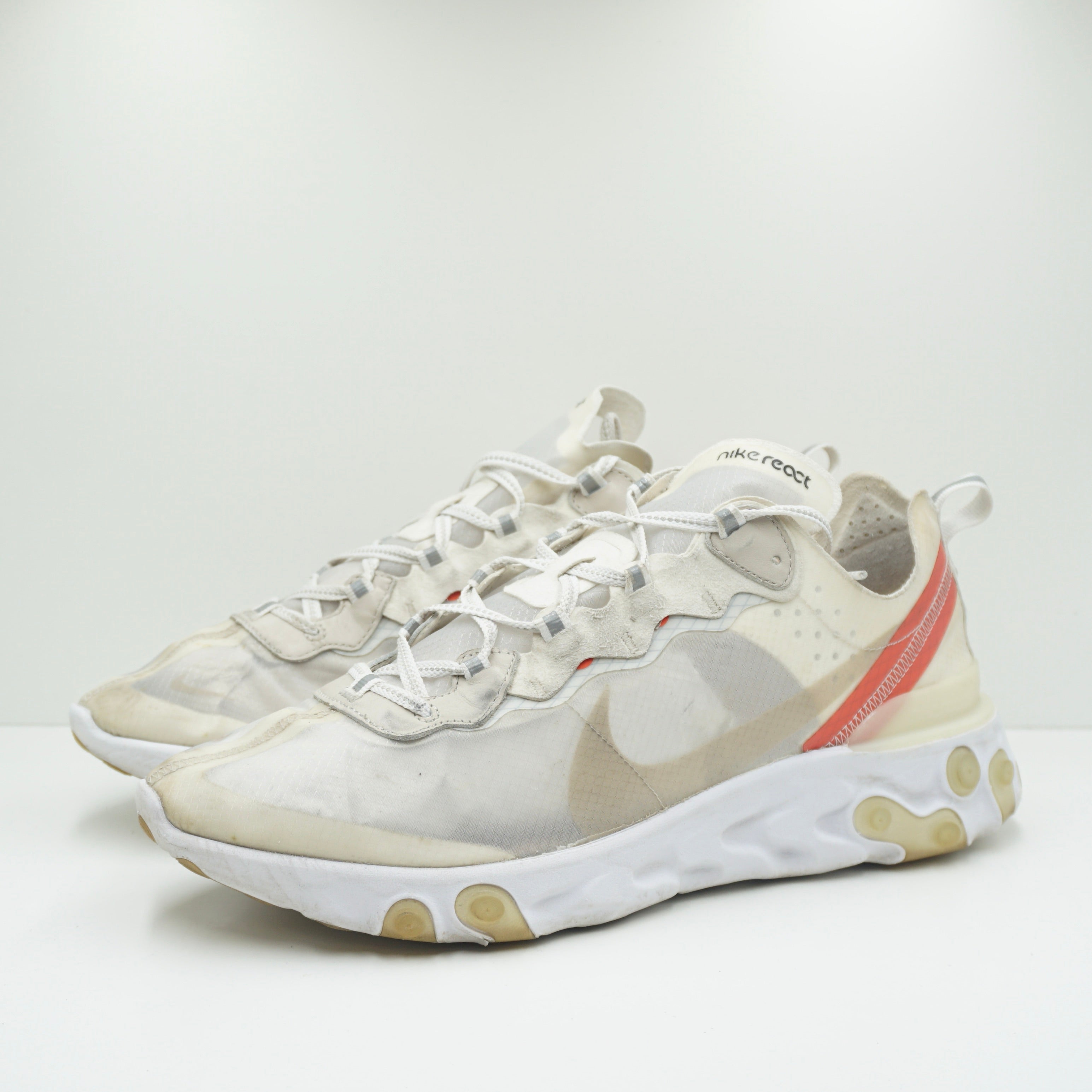 Nike React Element 87 Sail Light Bone