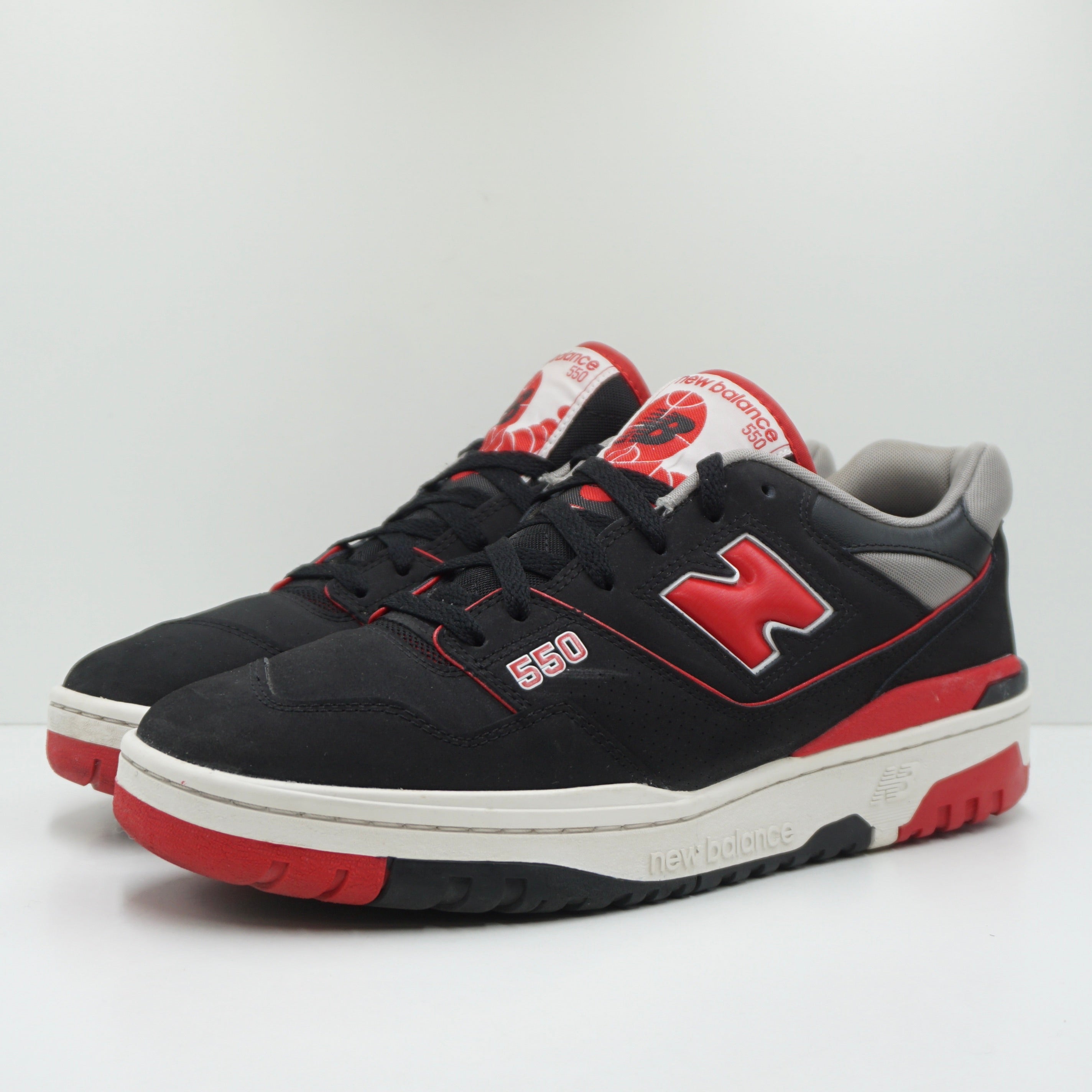 New Balance 550 Black Red