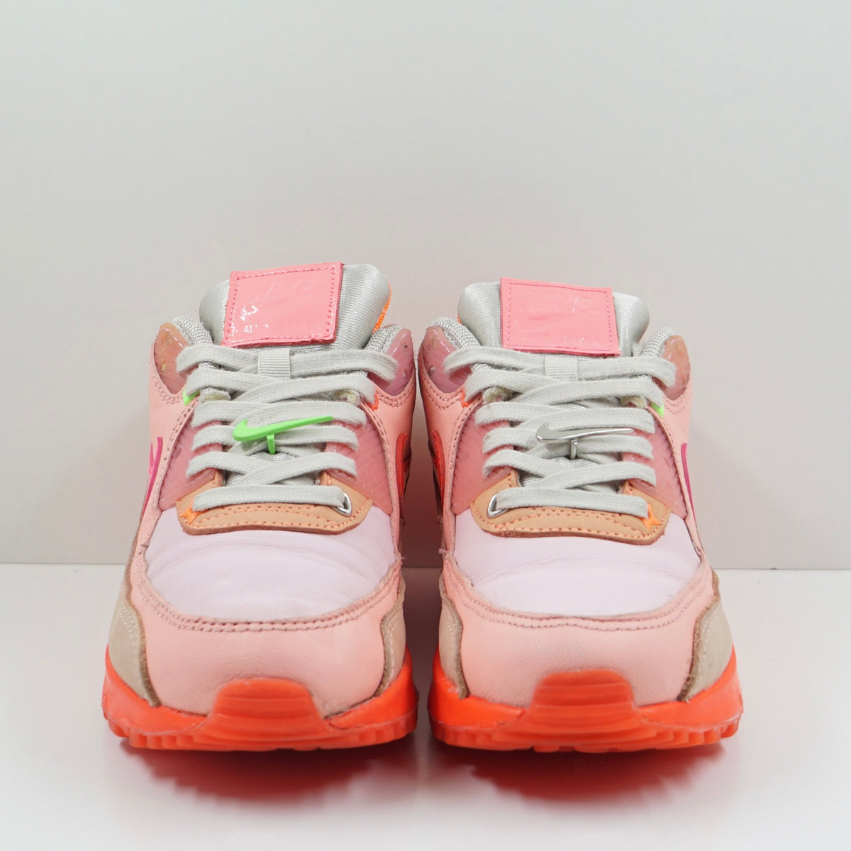 Nike Air Max 90 PRM Platinum Crimson Bright Purple (W)