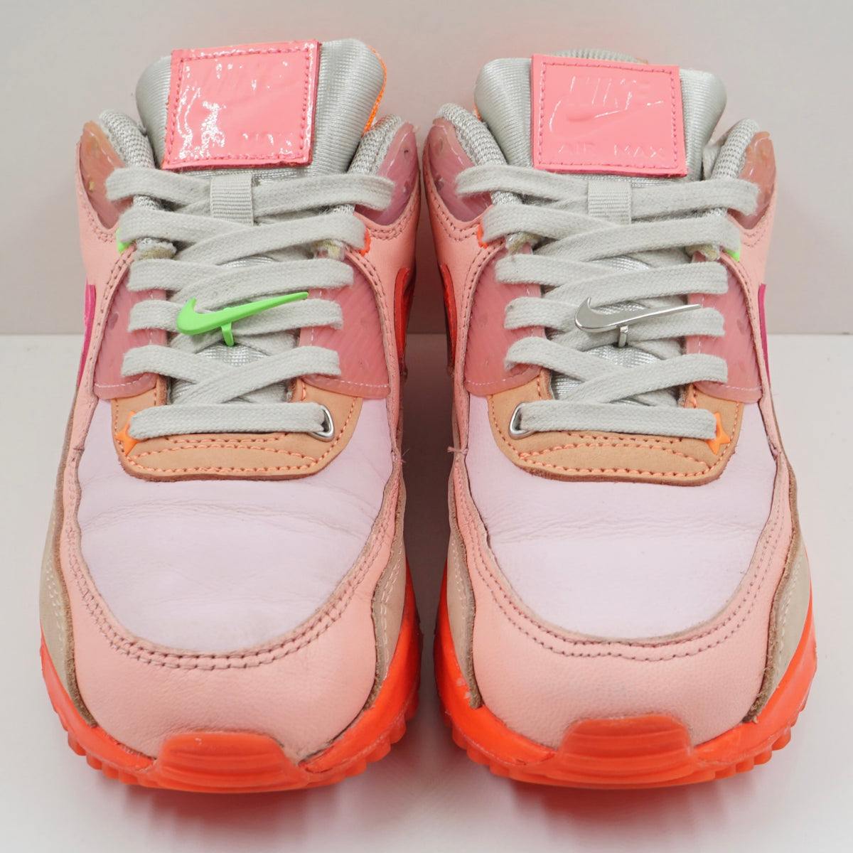 Nike Air Max 90 PRM Platinum Crimson Bright Purple (W)