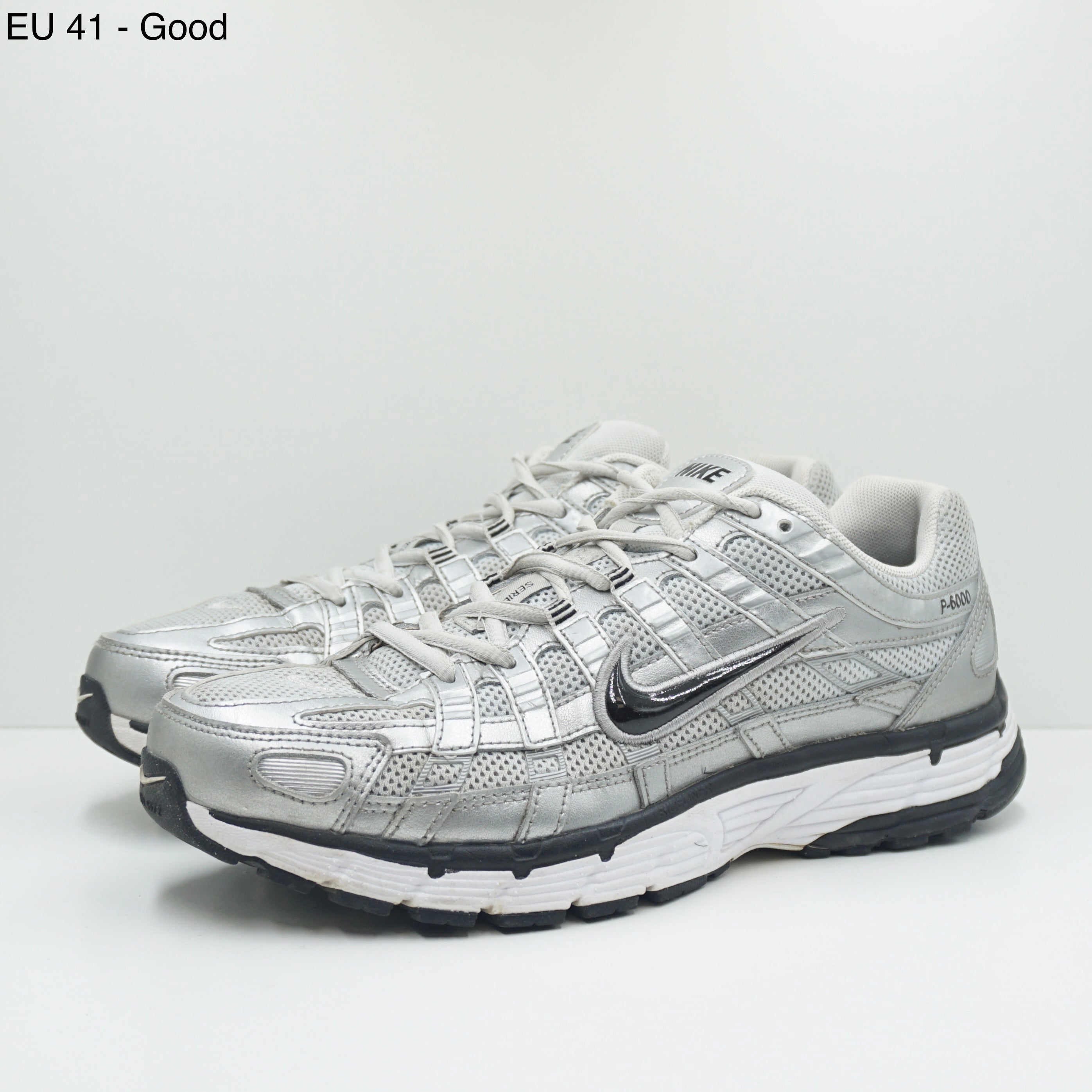 Nike P-6000 Metallic Silver Pure Platinum (W)