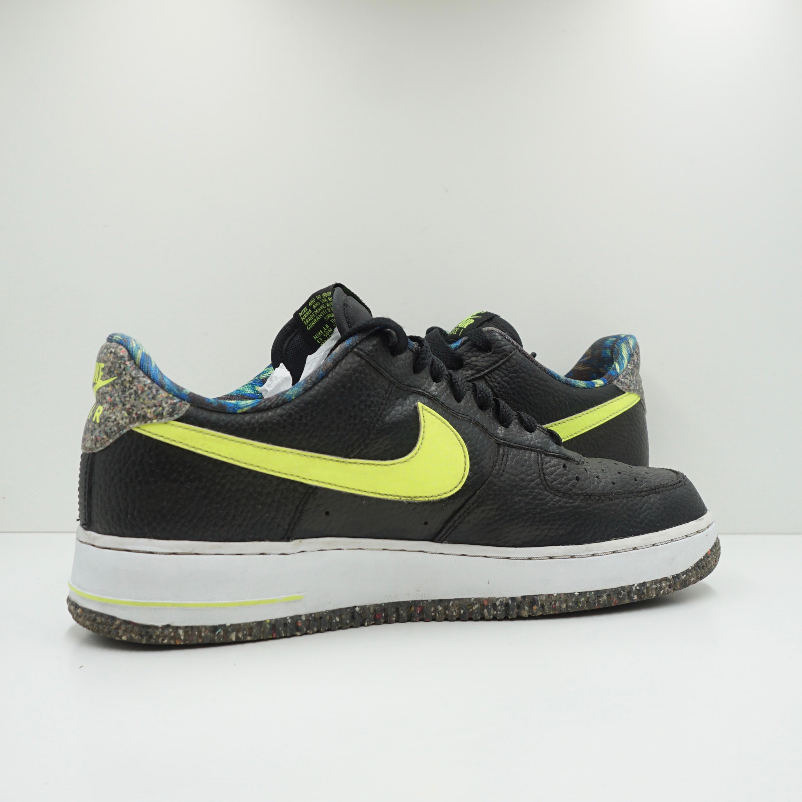 Nike Air Force 1 Low Black Volt Grind
