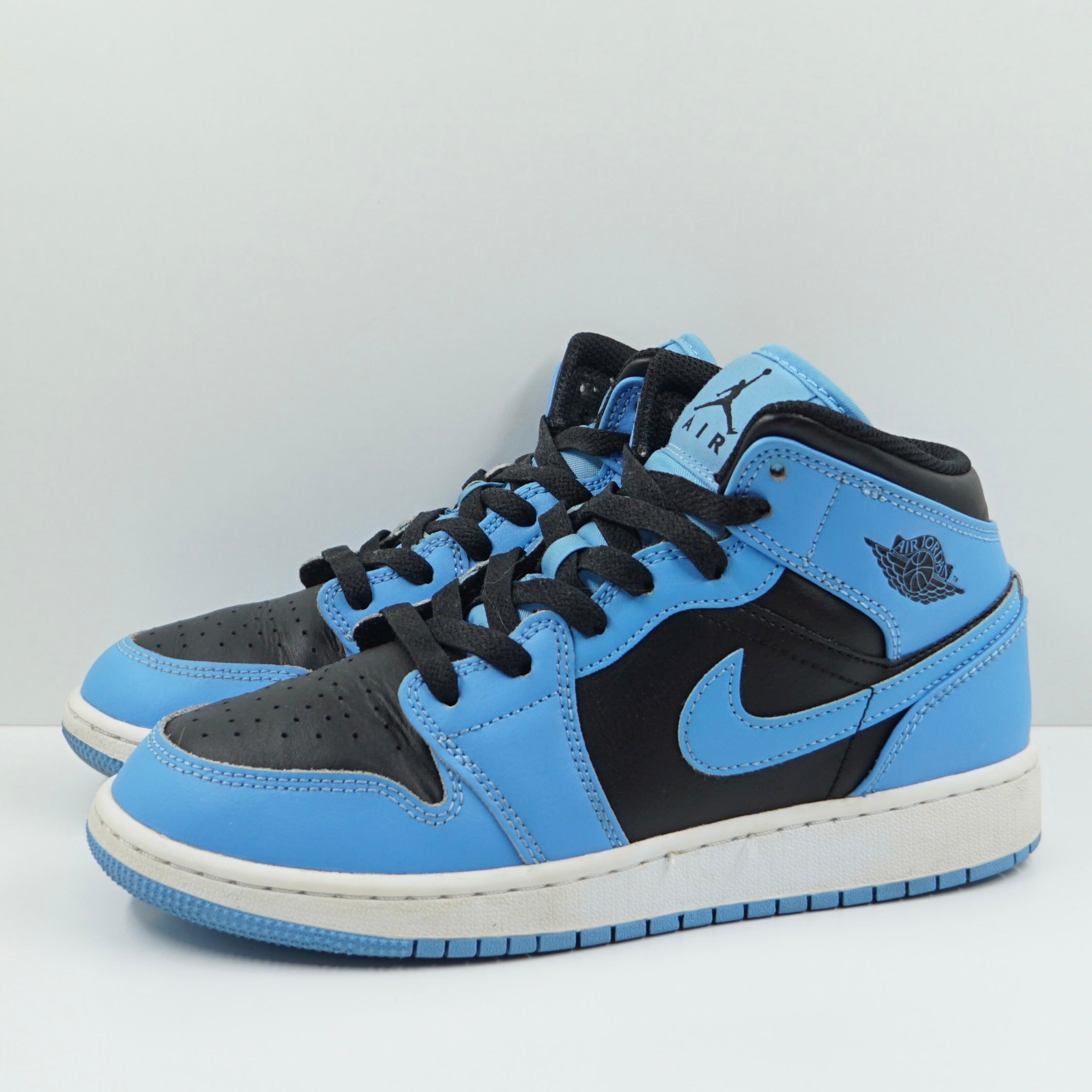 Jordan 1 Mid University Blue Black (GS)